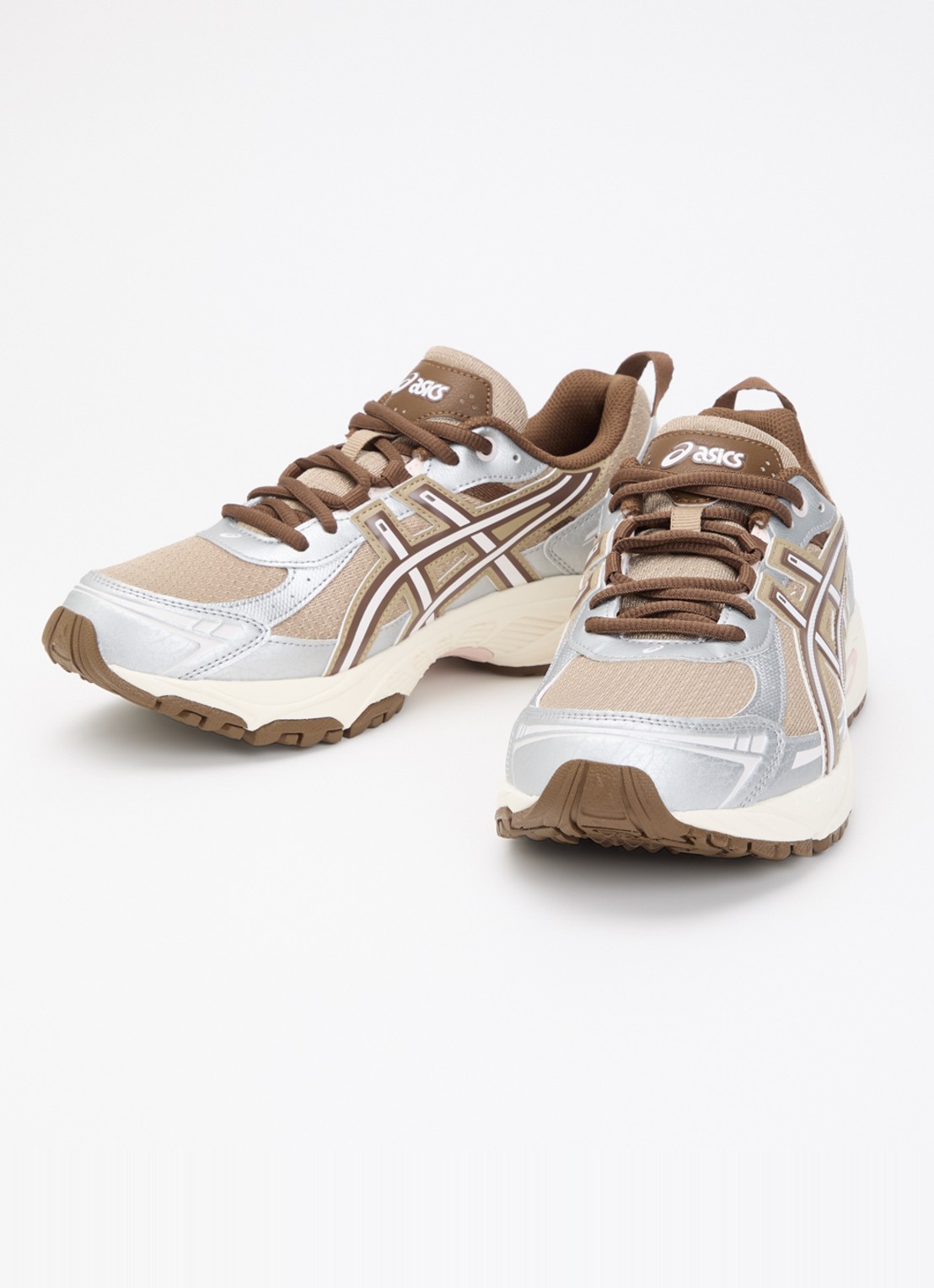 ASICS Gel-Ventx sneaker met mesh details - detail 2 lichtbruin