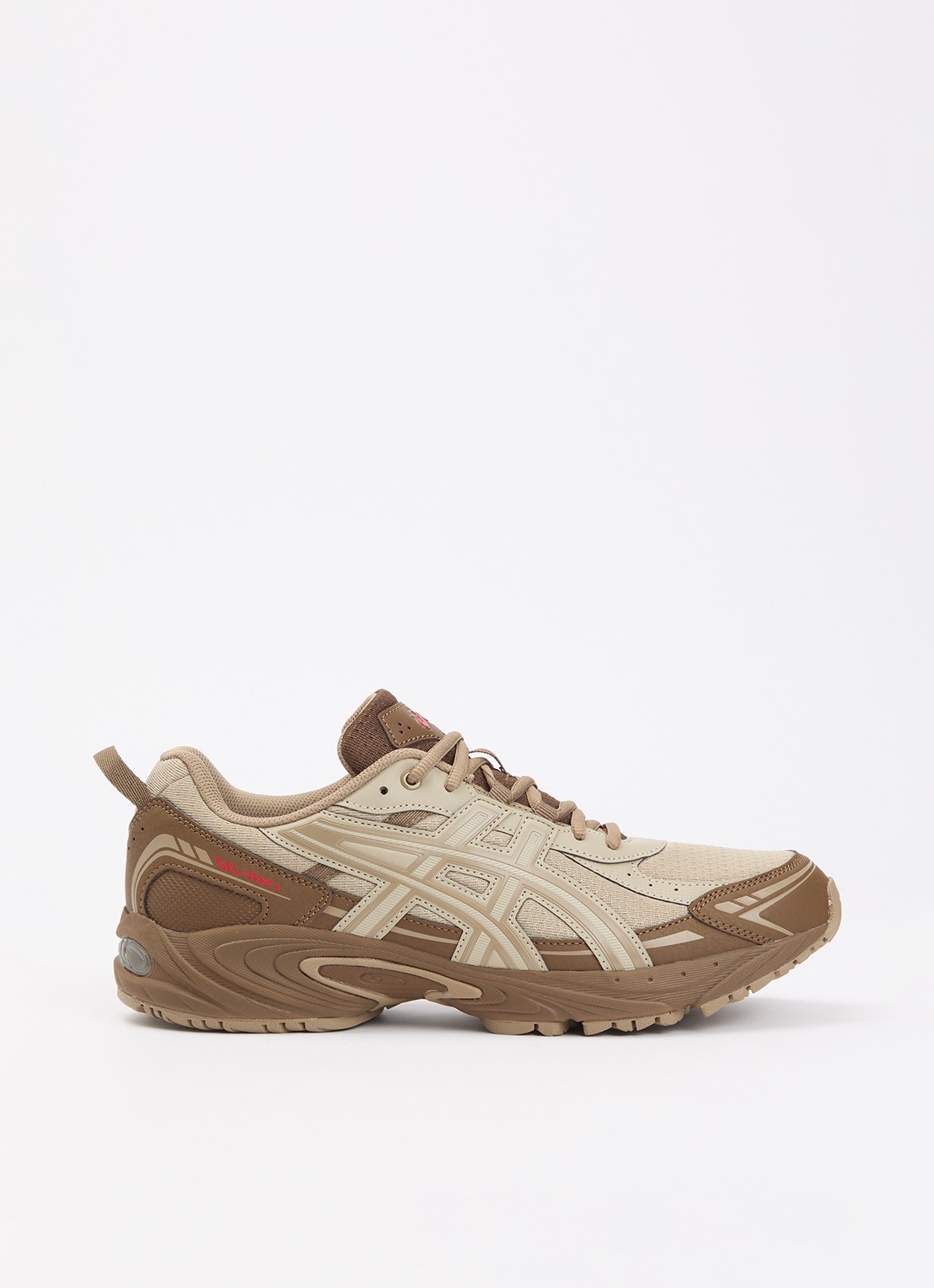 ASICS Gel-Ventx sneaker met mesh details - voorkant bruin