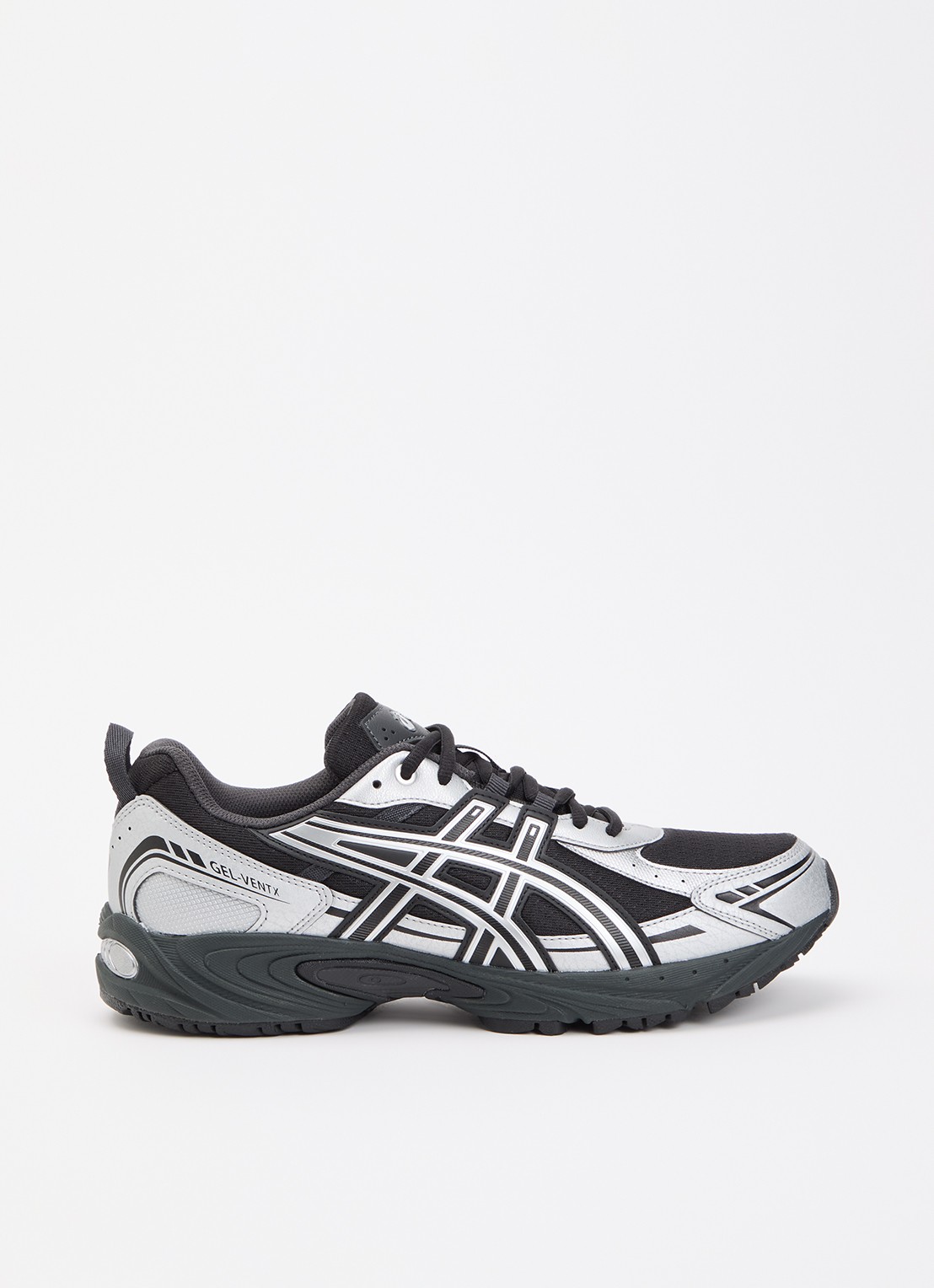 ASICS Gel-Ventx sneaker met mesh details - voorkant zwart