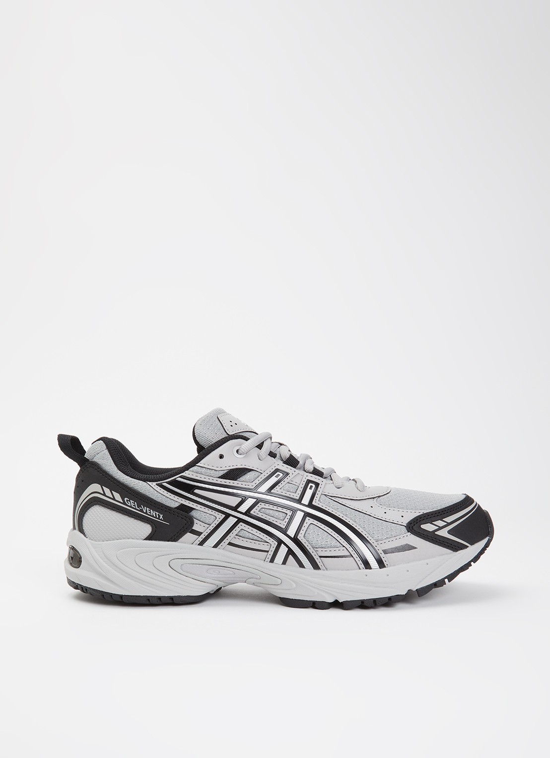 ASICS Gel-Ventx sneaker met mesh details - voorkant lichtgrijs