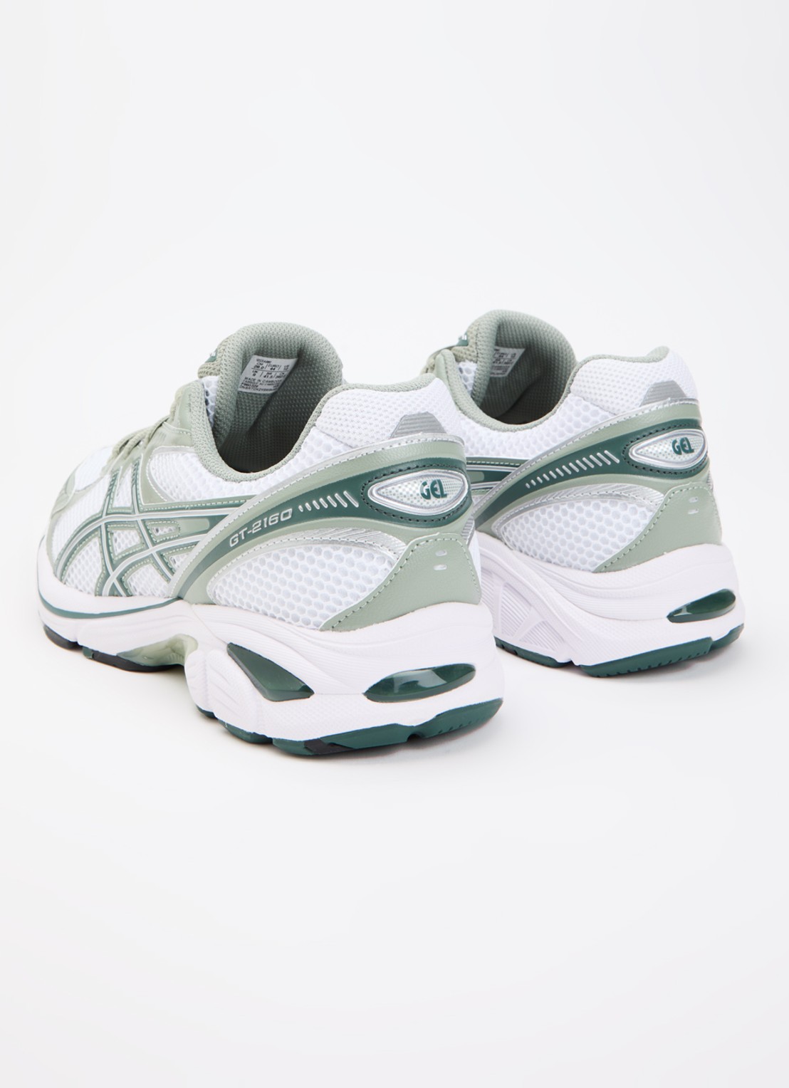 ASICS GT-2160 sneaker met mesh details - achterkant groen