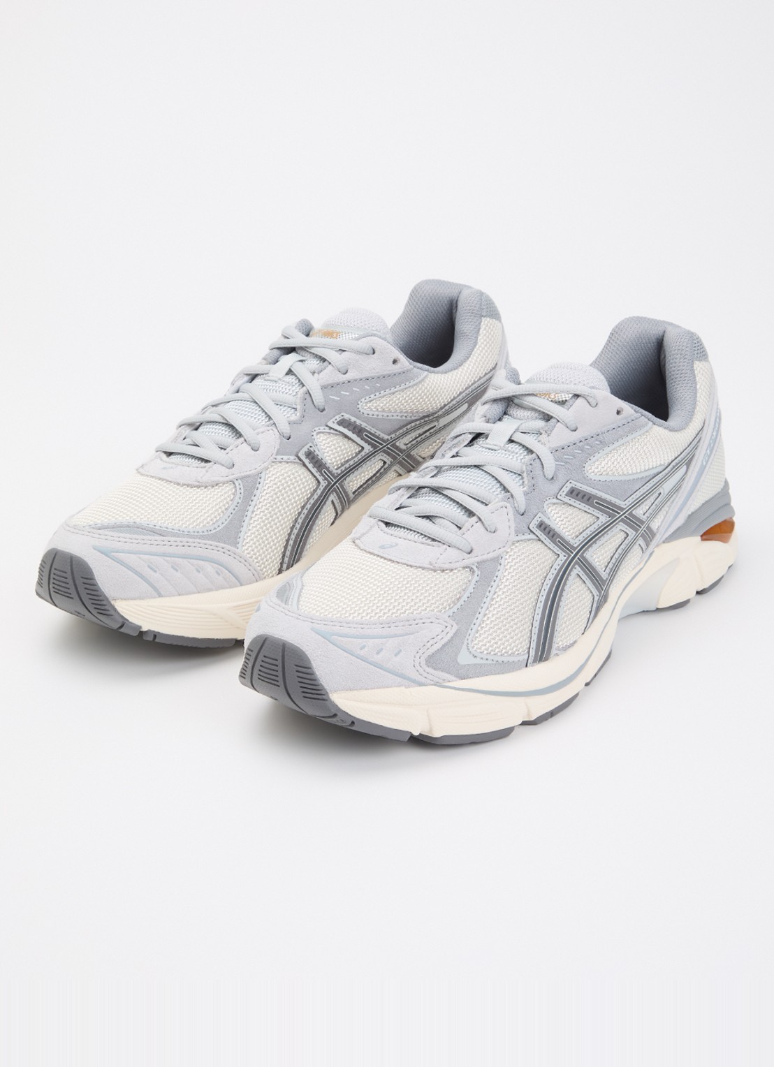 ASICS GT-2160 sneaker met suède details - detail gebroken wit