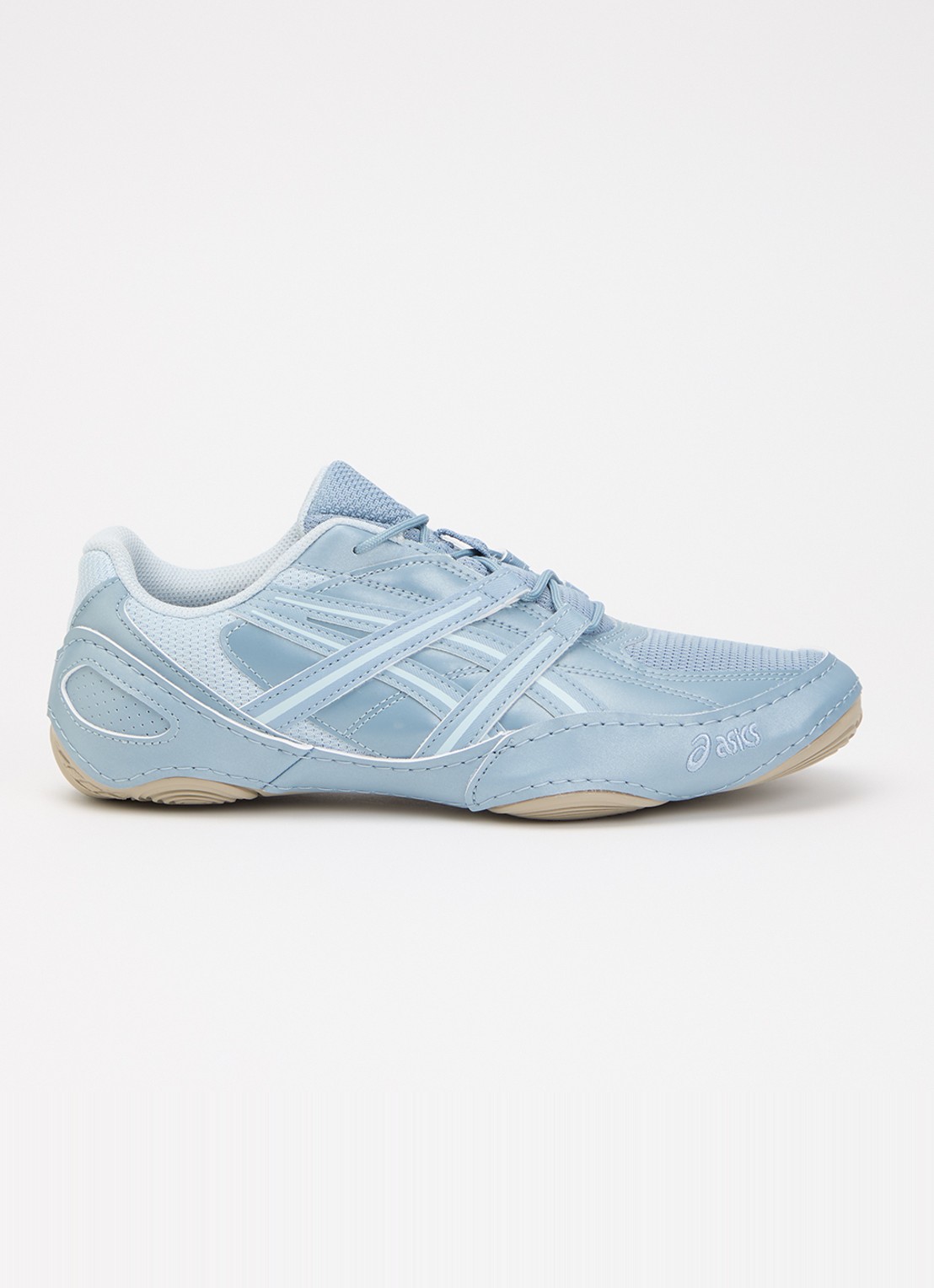 ASICS Hypersync sneaker met mesh details - voorkant blauw