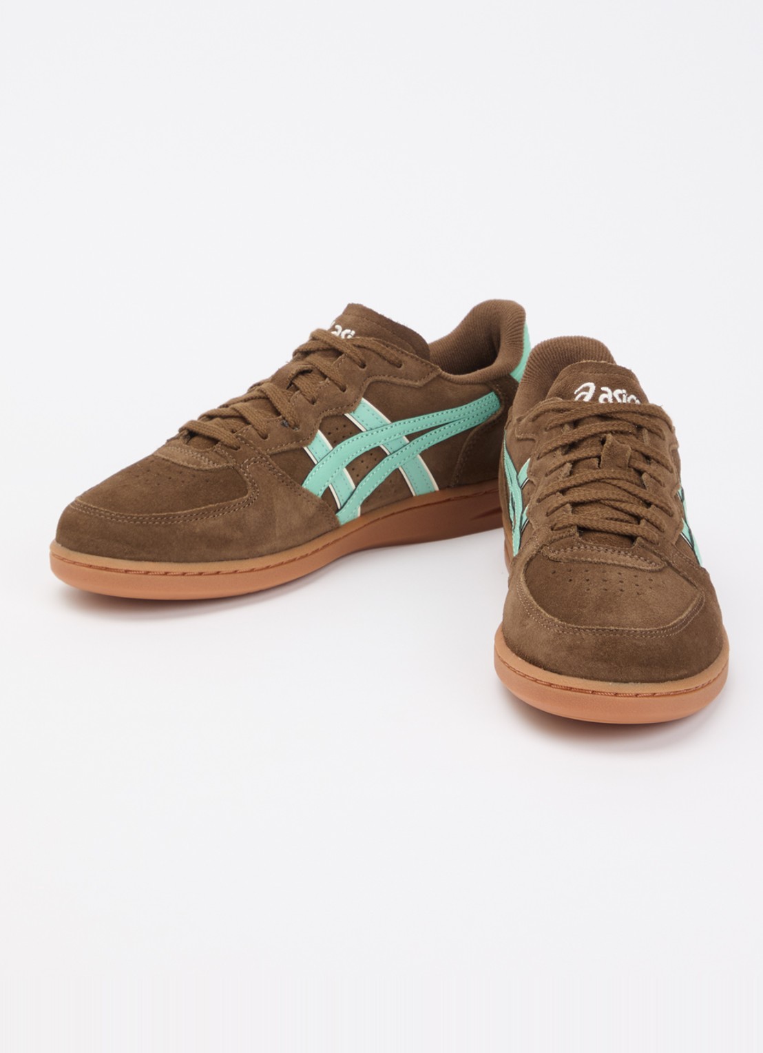 ASICS Skyhand OG sneaker van suède - detail 2 bruin