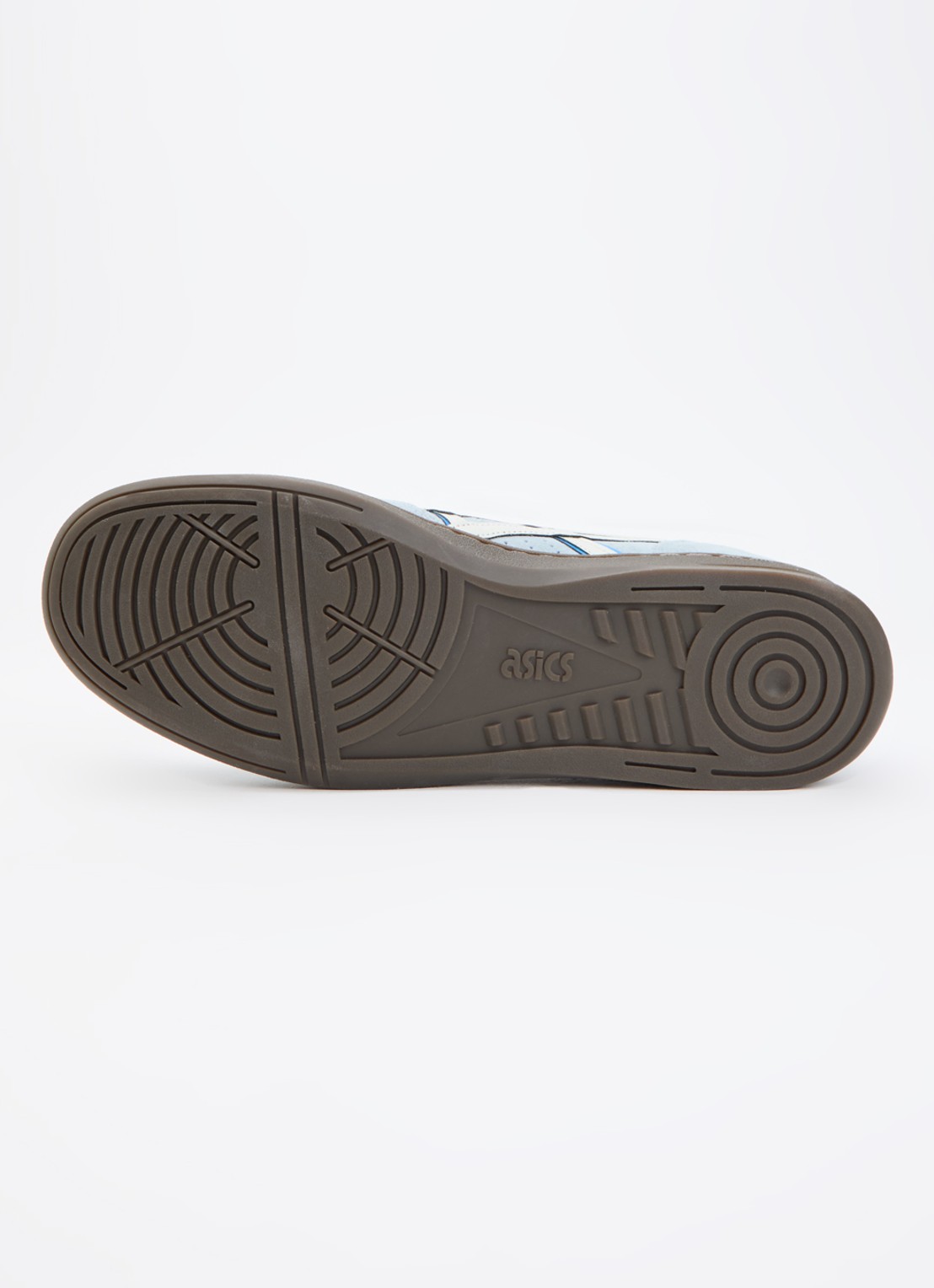 ASICS Skyhand OG sneaker van suède - detail 4 lichtblauw