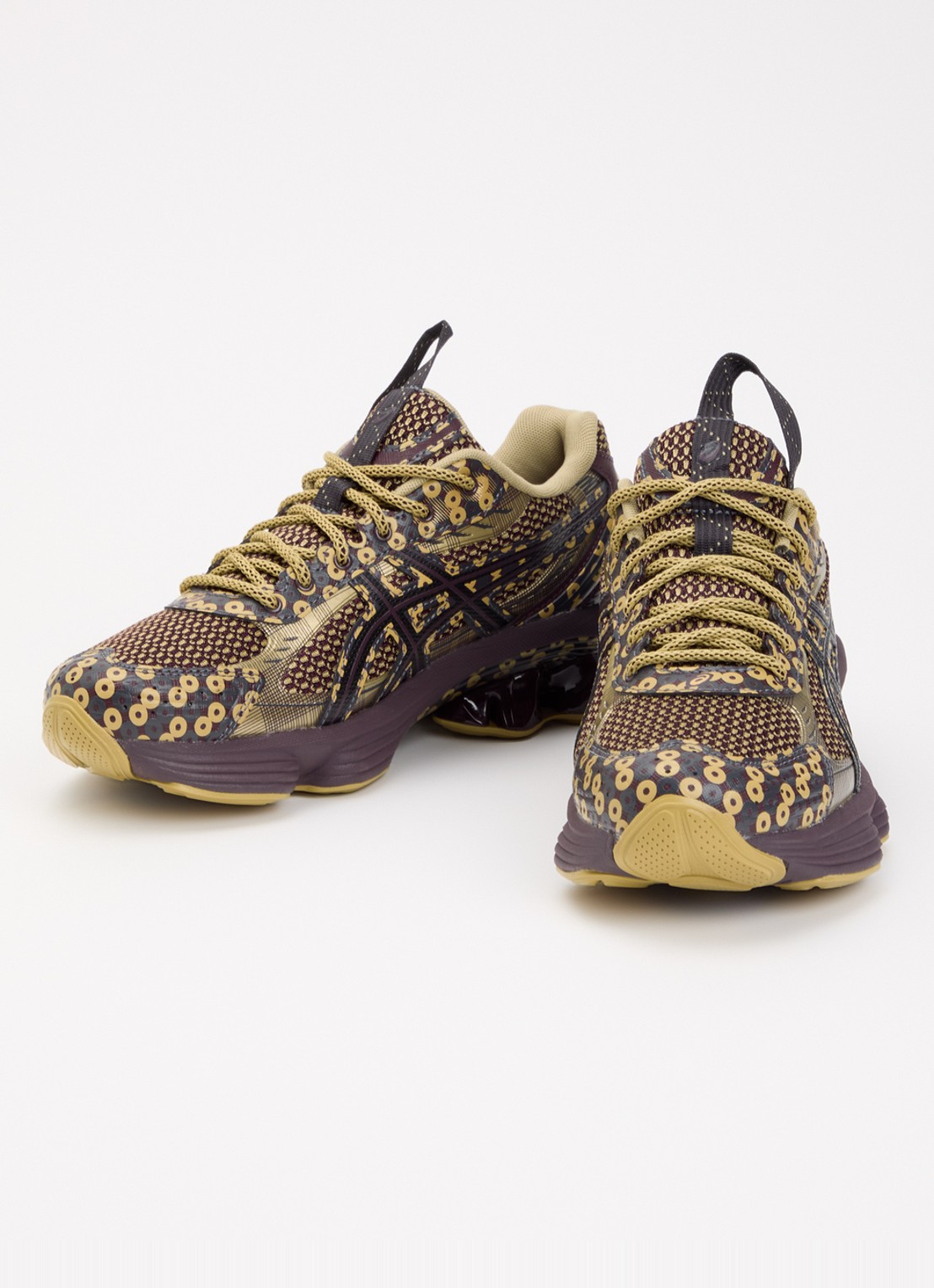 ASICS US7-S Gel-Kinetic Fluent sneaker met logo - detail 2 aubergine