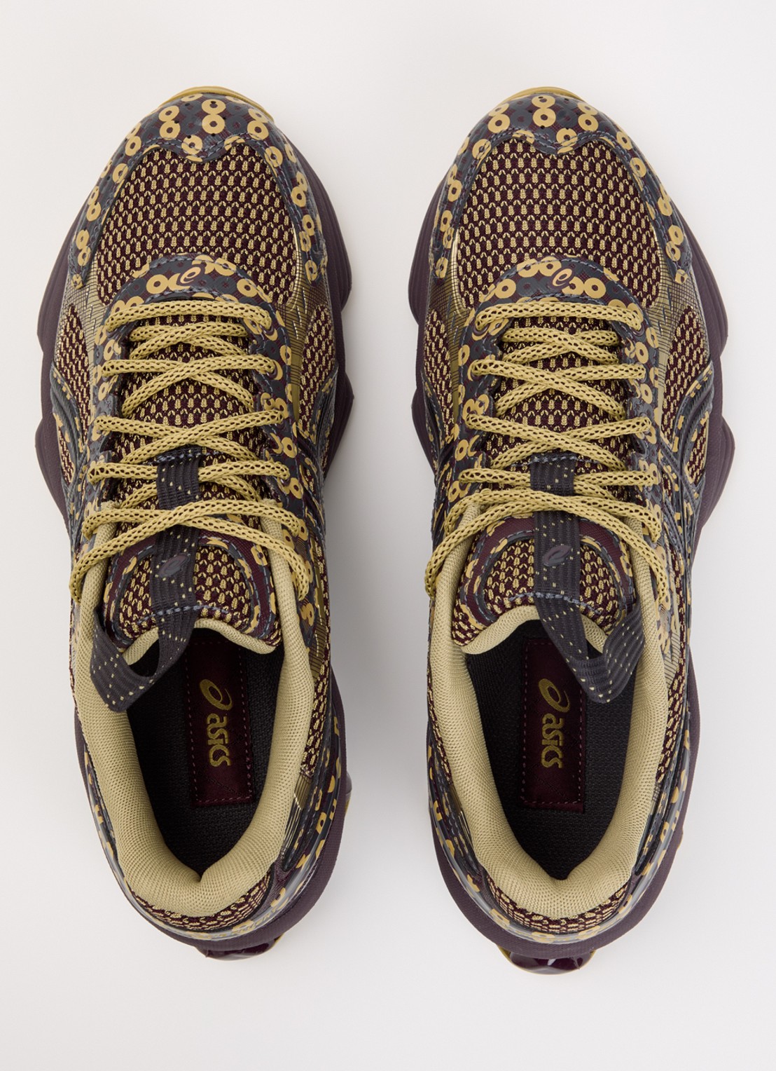 ASICS US7-S Gel-Kinetic Fluent sneaker met logo - detail 3 aubergine