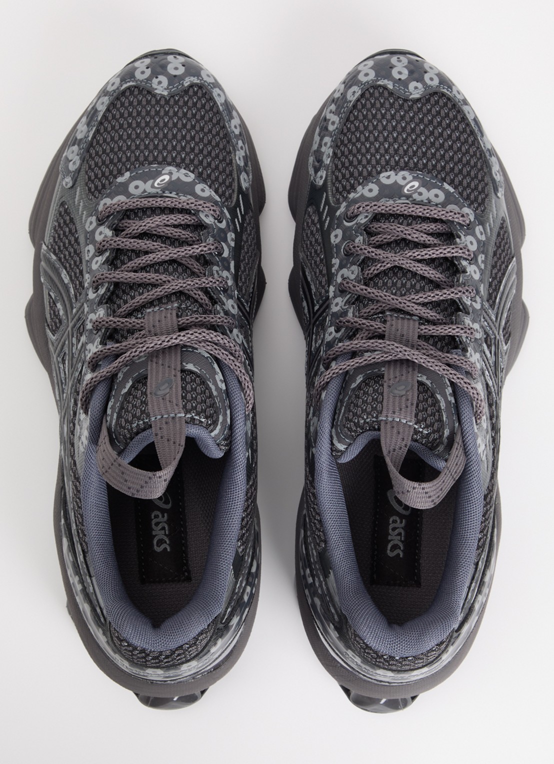 ASICS US7-S Gel-Kinetic Fluent sneaker met logo - detail 2 donkergrijs
