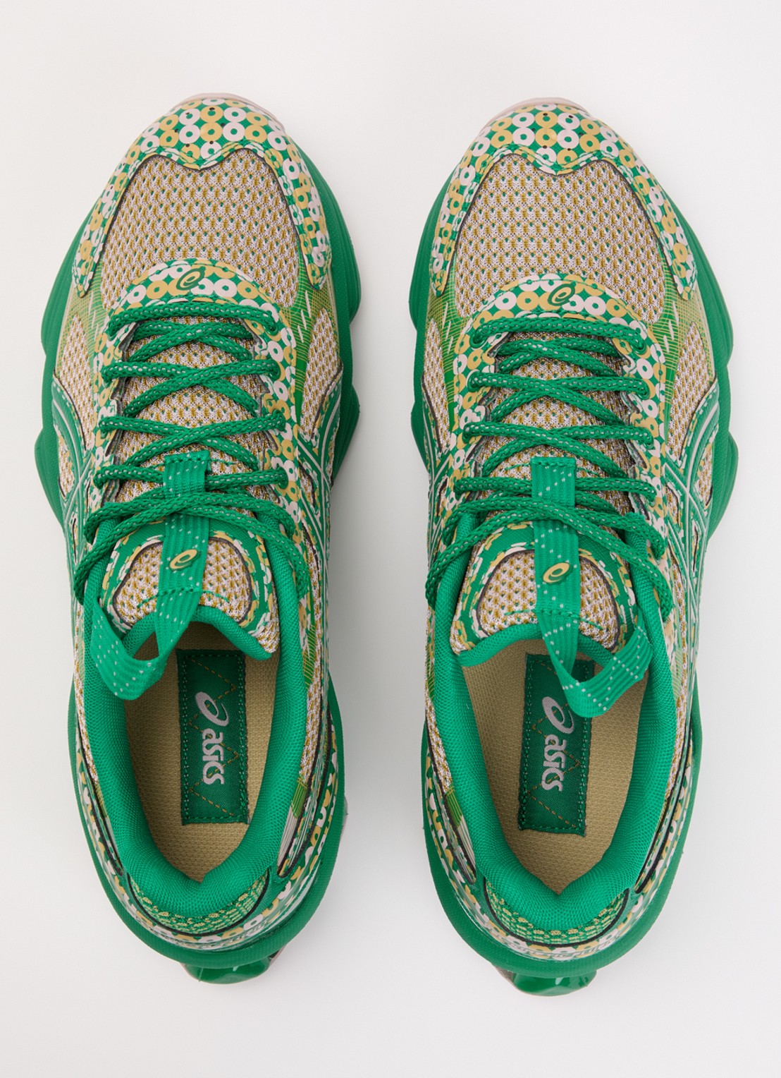 ASICS US7-S Gel-Kinetic Fluent sneaker met logo - detail 4 groen