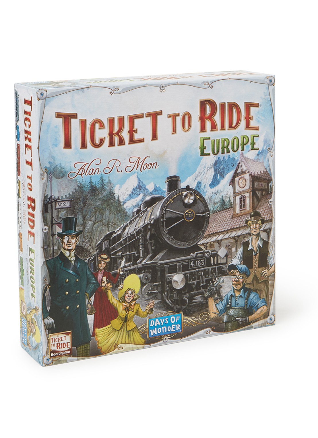 Asmodee Ticket to ride Europa bordspel - voorkant 2 multicolor