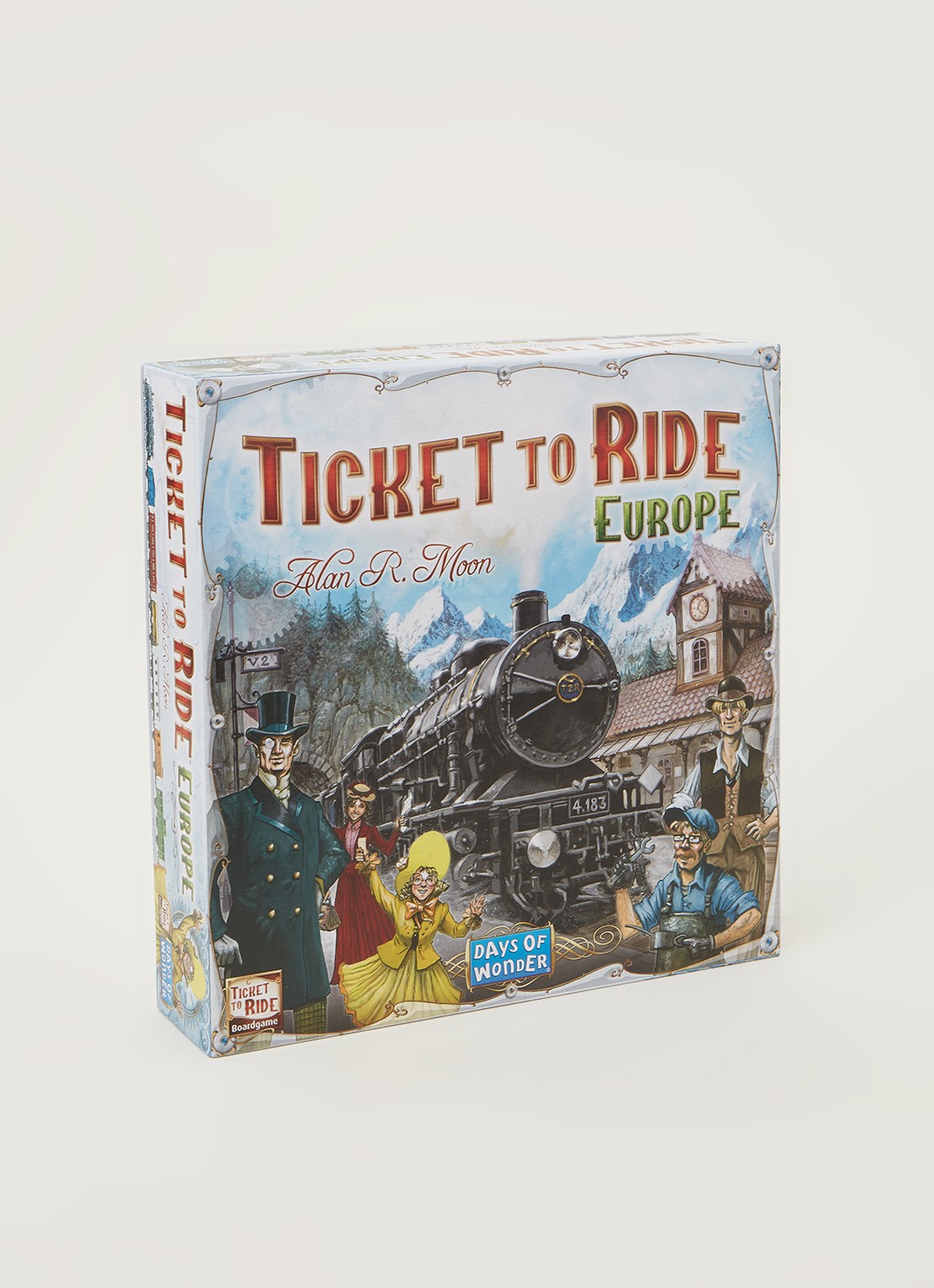 Asmodee Ticket to ride Europa bordspel - voorkant 3 multicolor