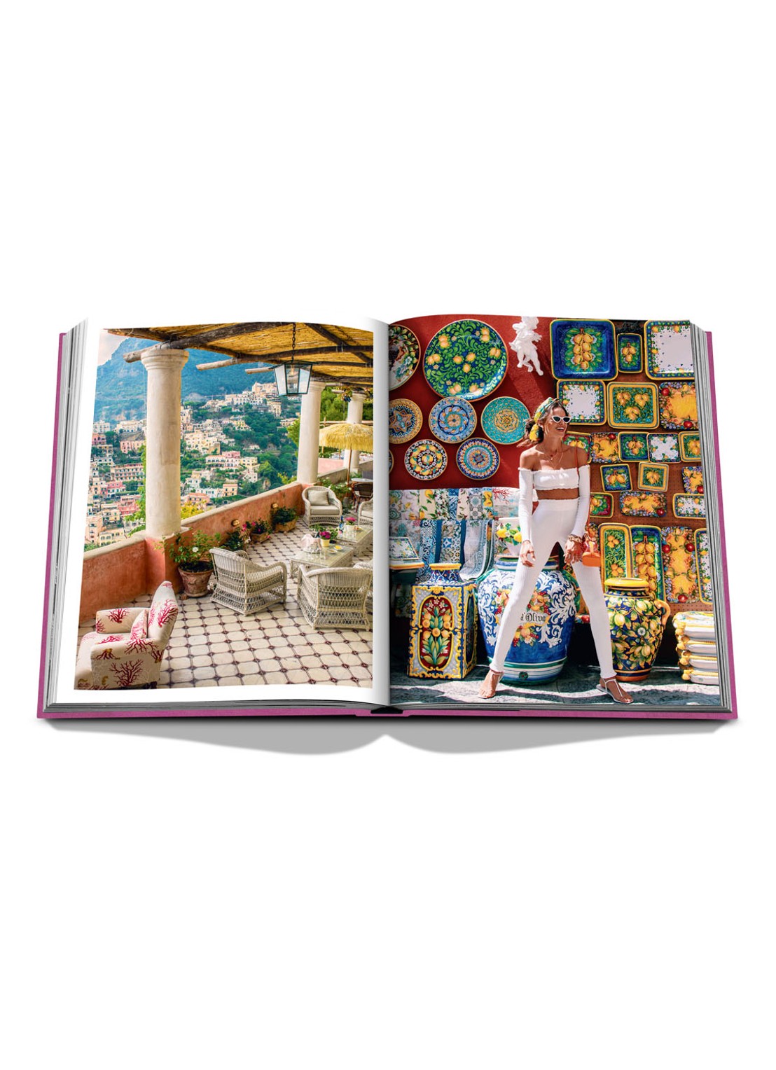 Assouline Amalfi Coast - voorkant 2 paars