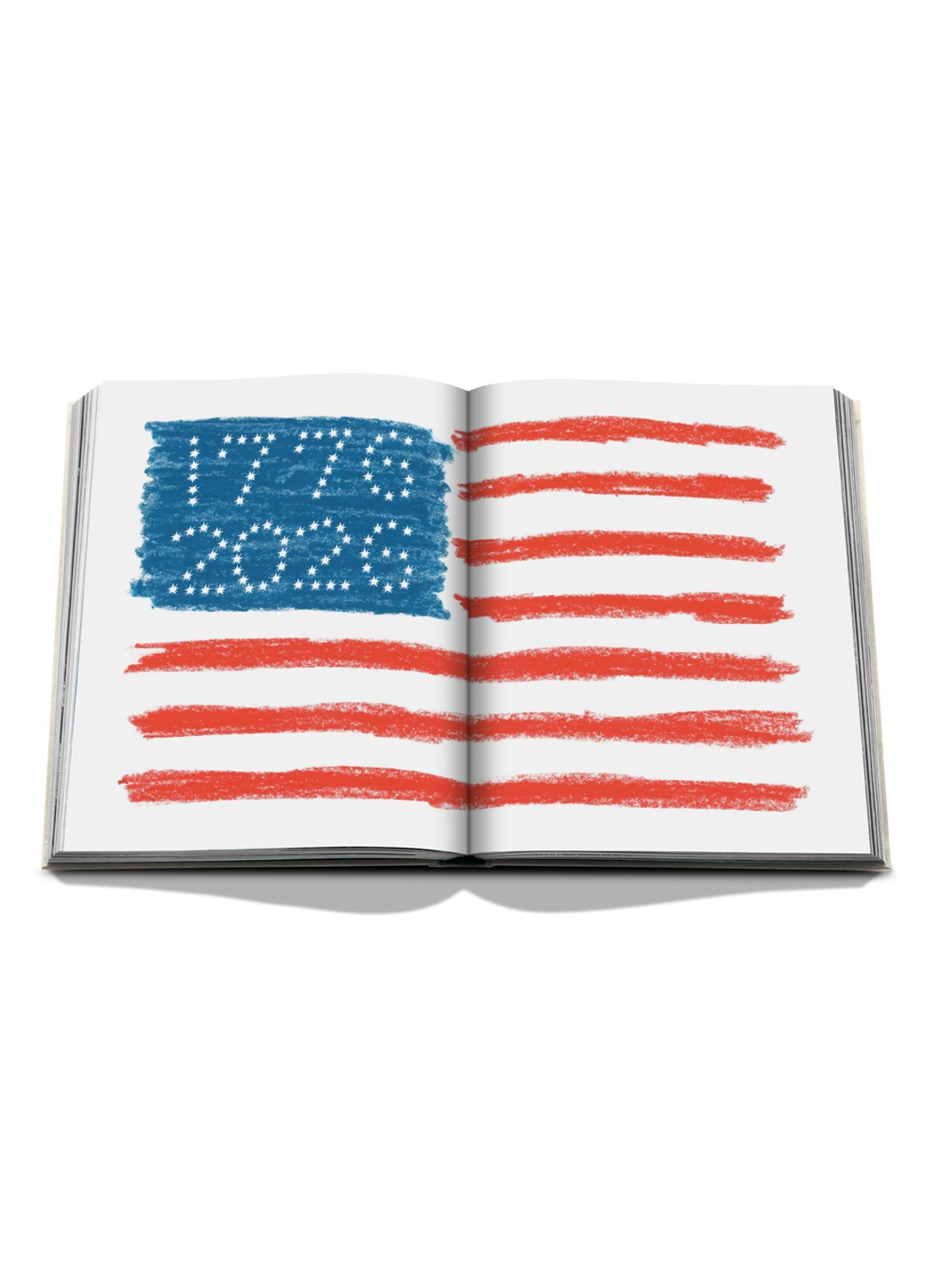Assouline America: The Imagination of a Nation Book - detail multicolor