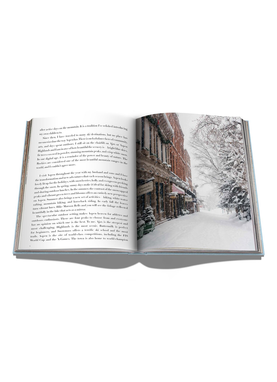 Assouline Aspen Style - detail 5 lichtblauw