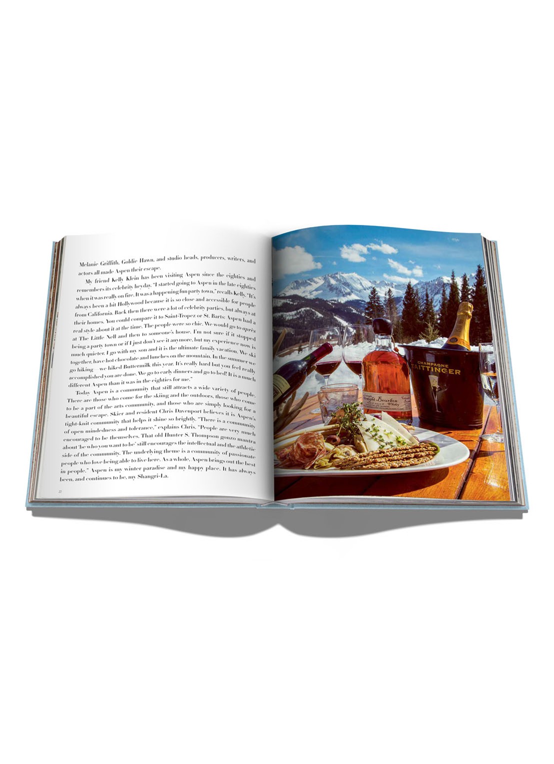 Assouline Aspen Style - detail 6 lichtblauw