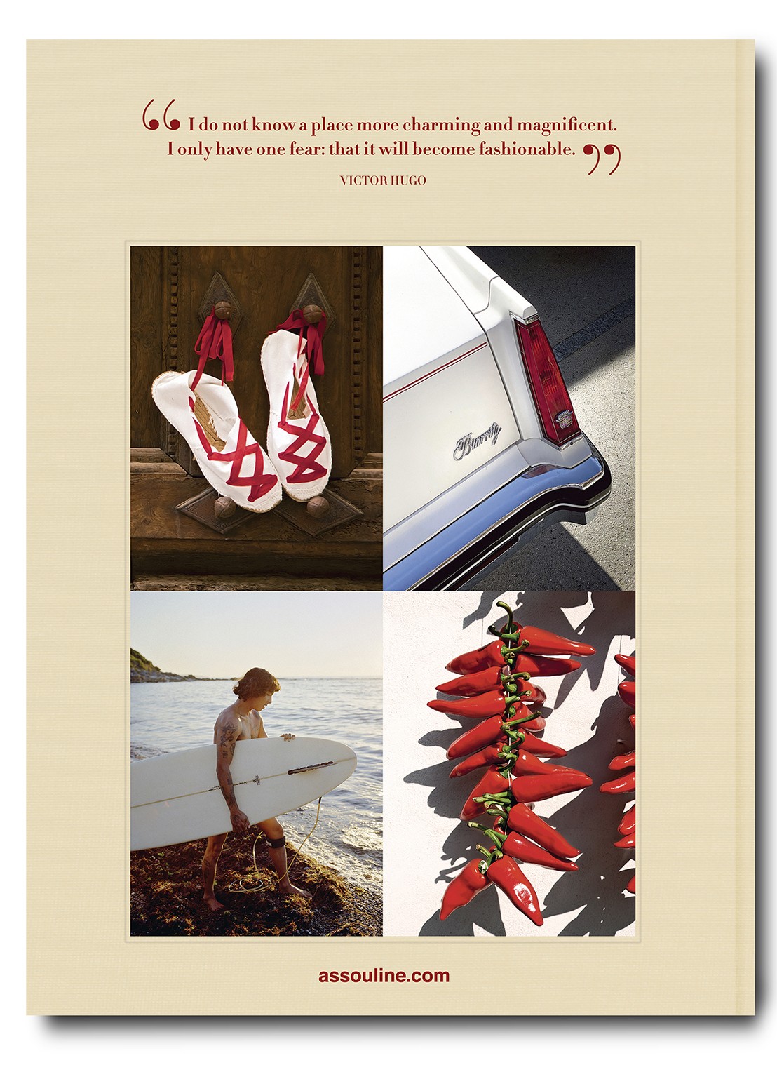 Assouline Biarritz Basque - achterkant 7 vanillegeel