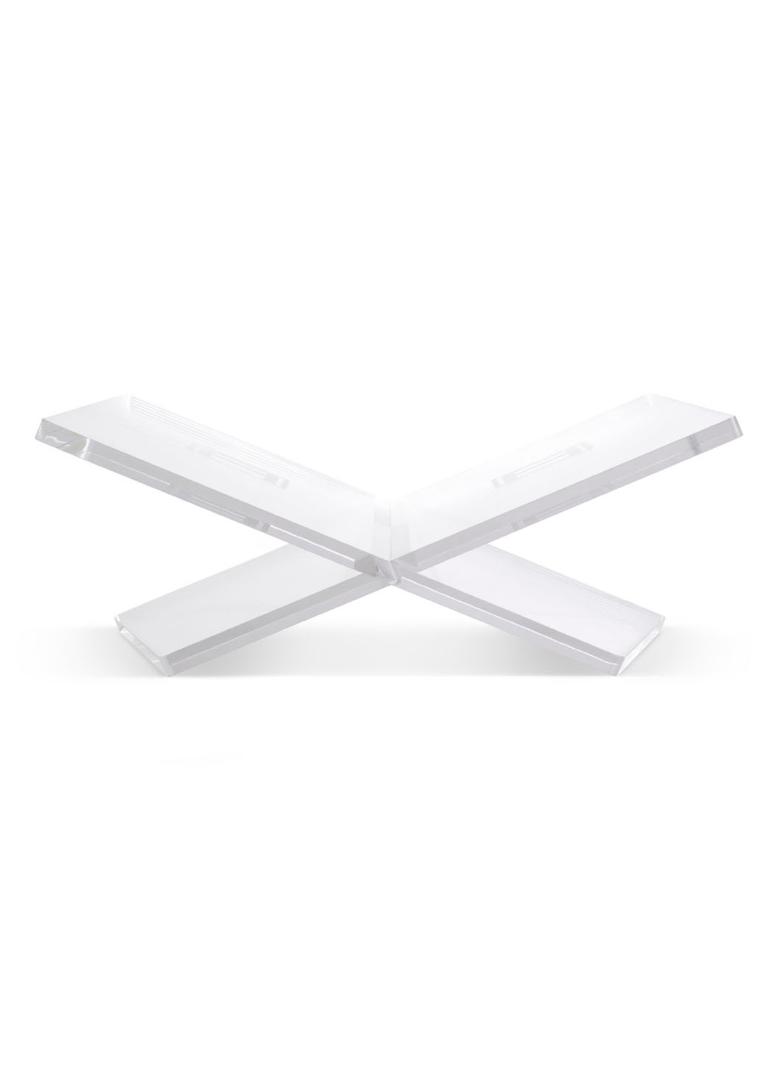 Assouline Boekenstandaard hoogte 12 cm - voorkant 2 transparant