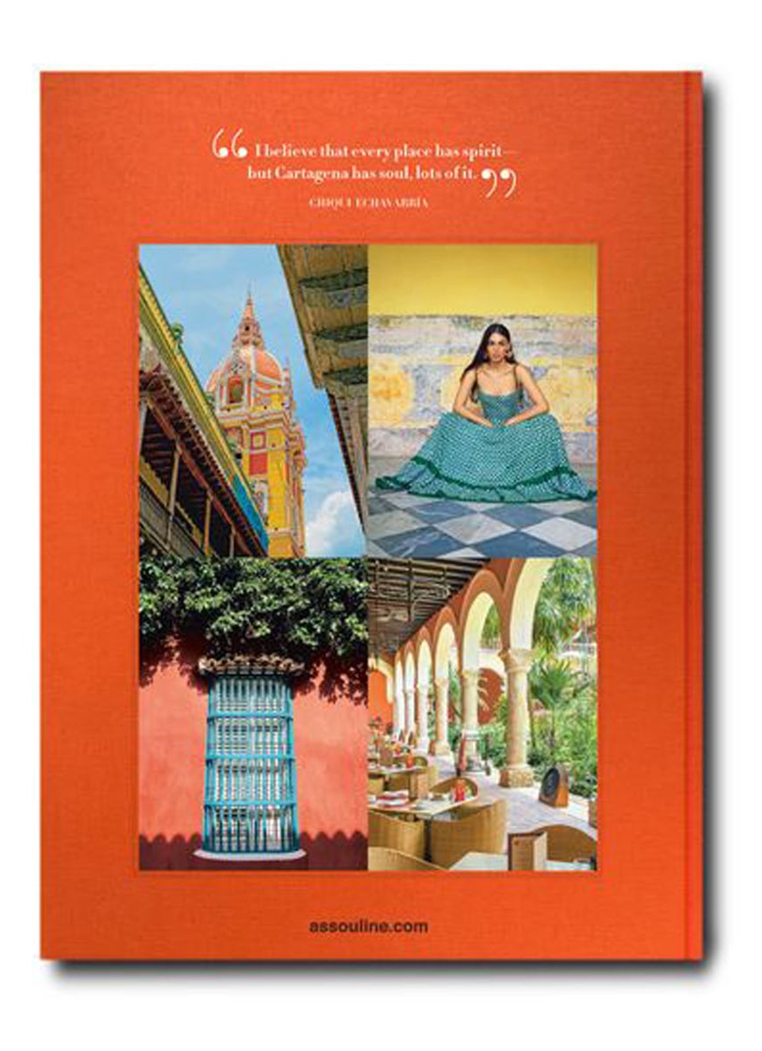 Assouline Cartagena Grace - detail oranjerood