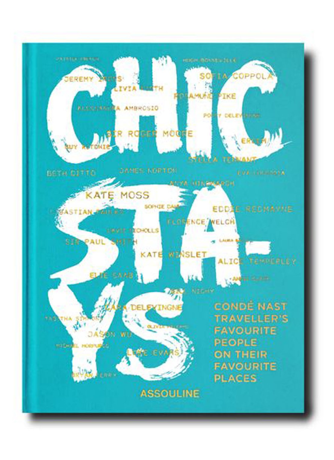 Assouline Chic Stays - voorkant turquoise