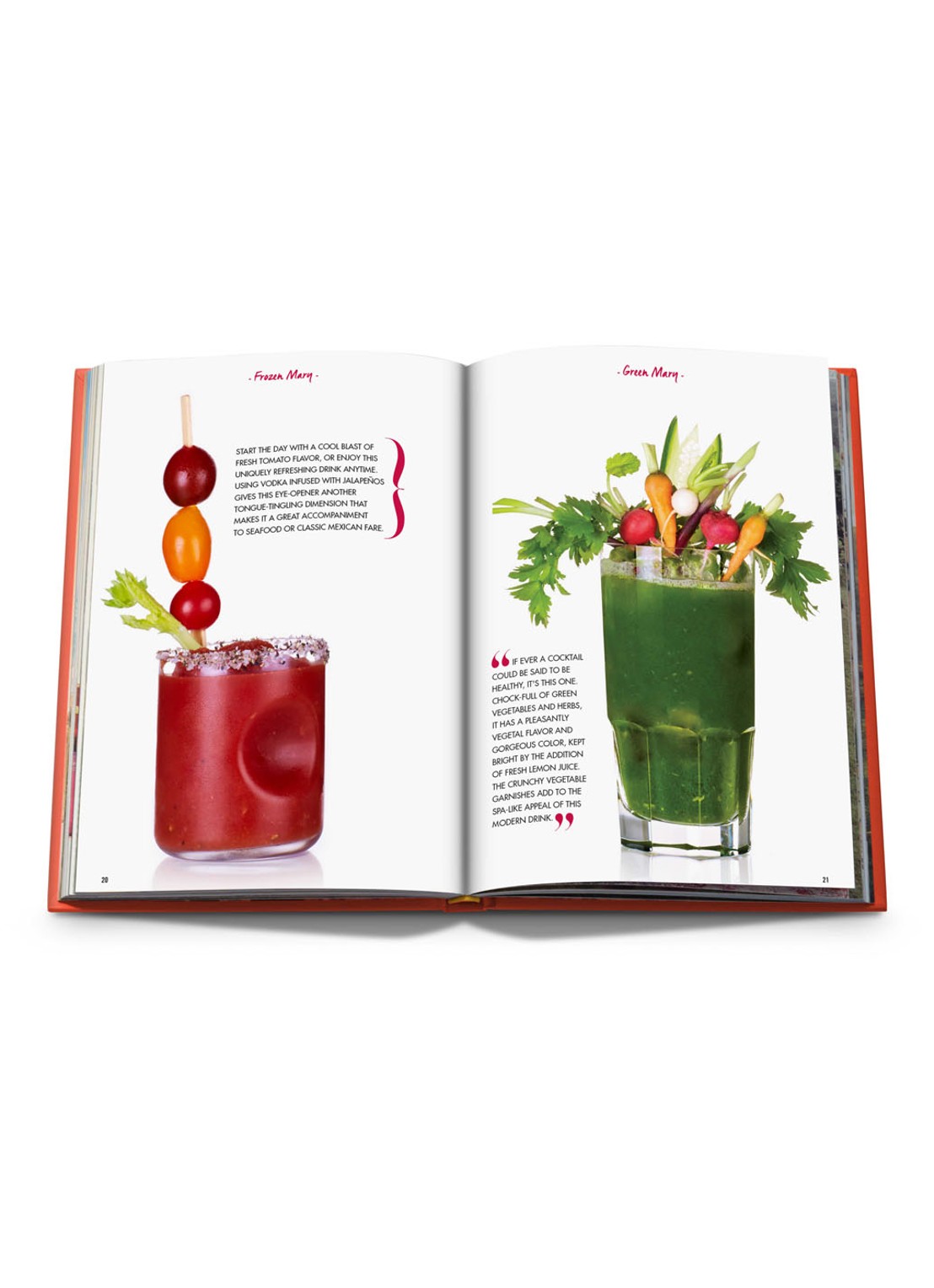 Assouline Cocktail Chameleon - voorkant 7 oranjerood