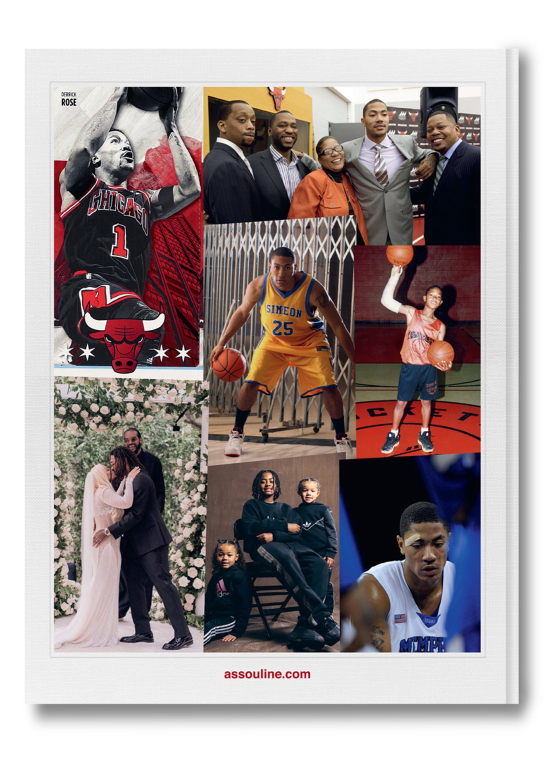 Assouline Derrick Rose: The Poohprint - achterkant multicolor