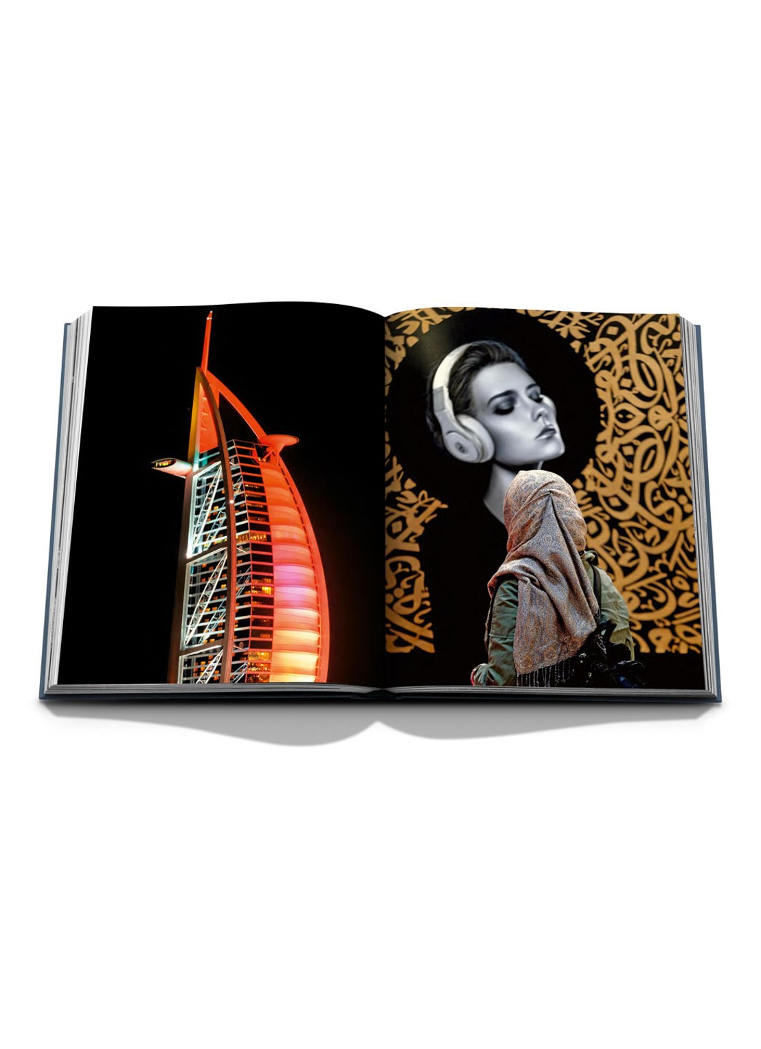 Assouline Dubai Wonder - detail 5 staalblauw