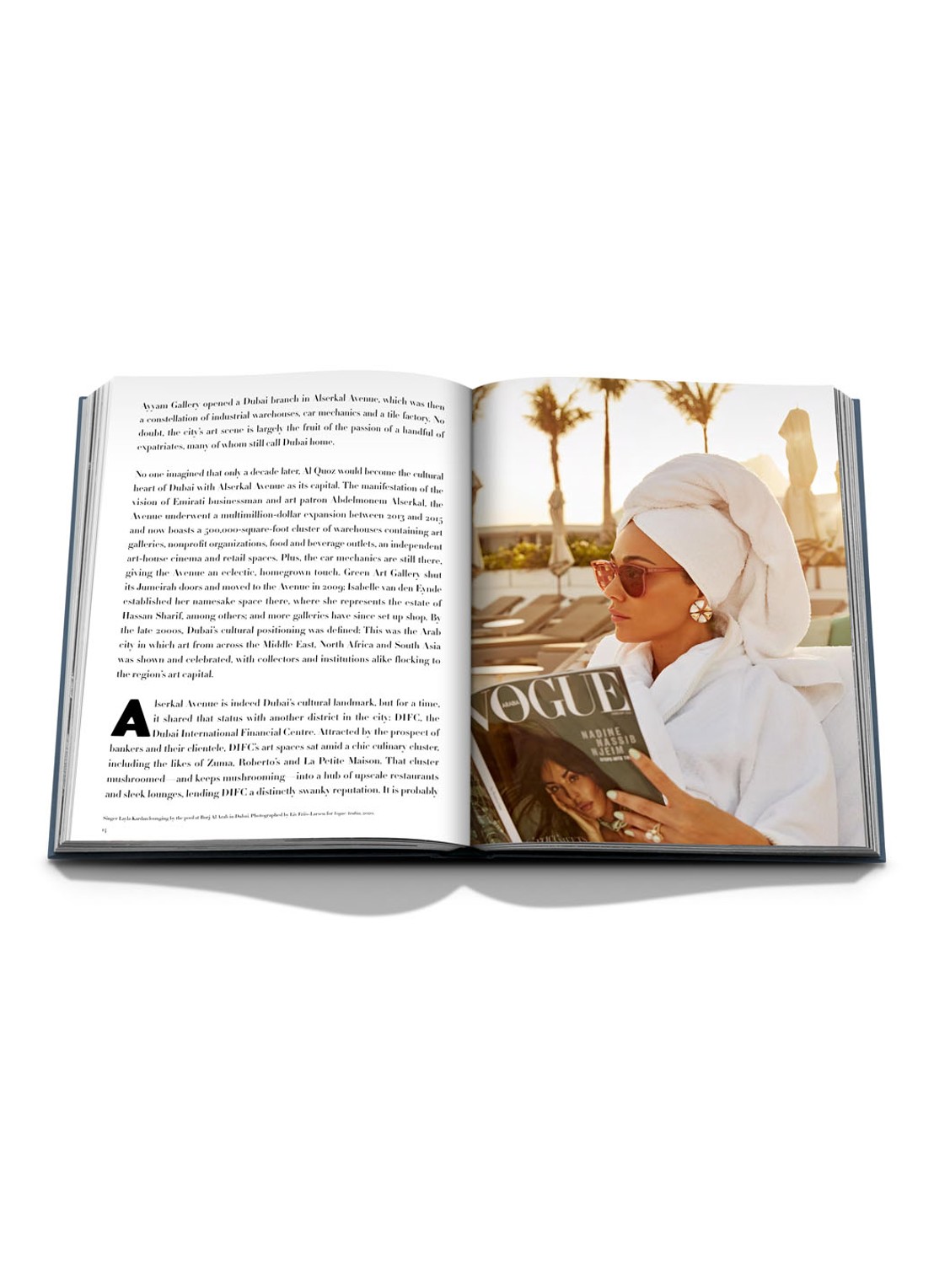 Assouline Dubai Wonder - voorkant 7 staalblauw