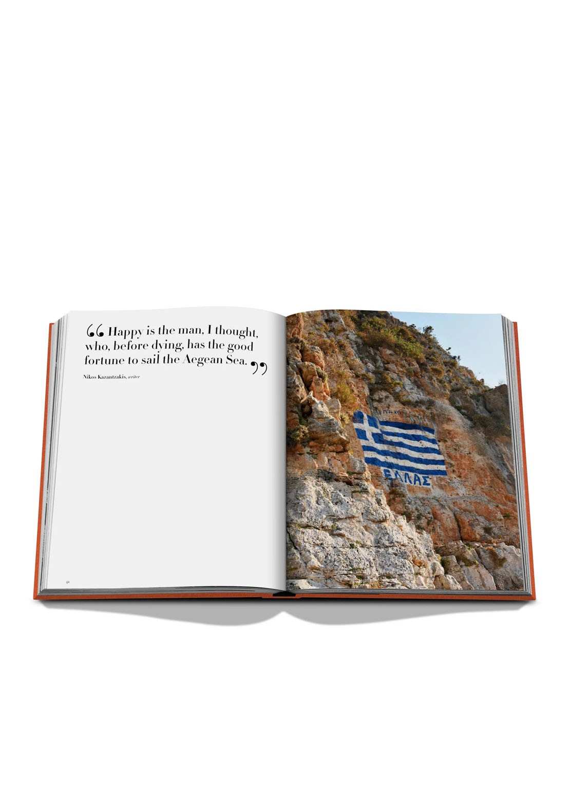 Assouline Greek Islands - detail 6 orange