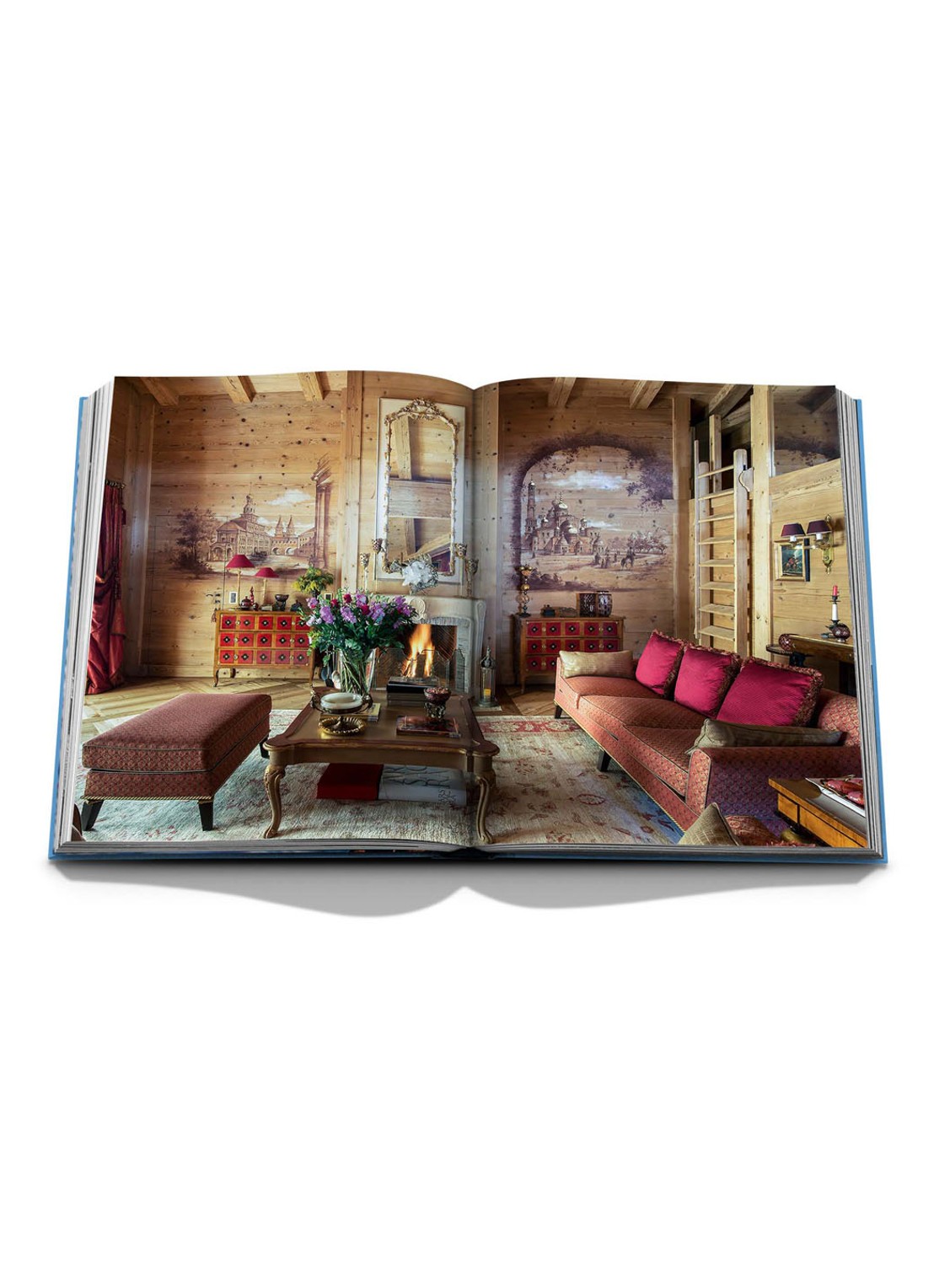 Assouline Gstaad Glam - detail 4 staalblauw