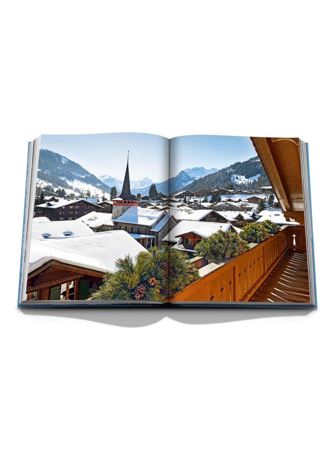 Assouline Gstaad Glam - voorkant 7 staalblauw