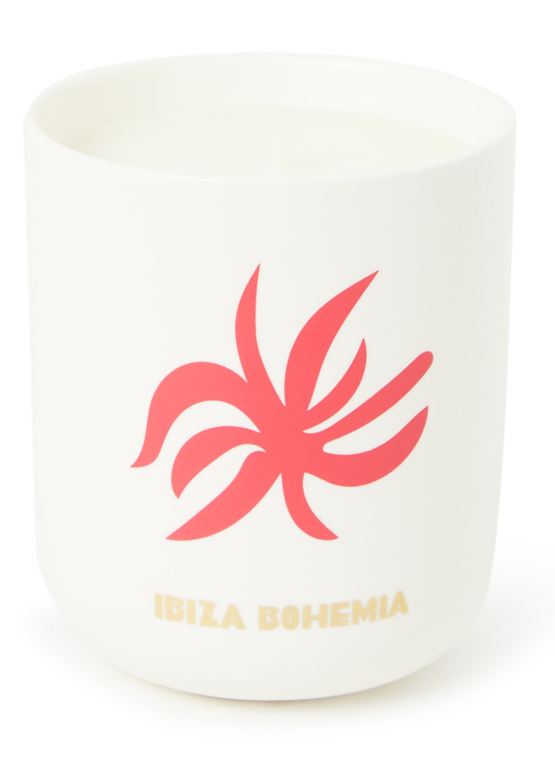 Assouline Ibiza Bohemia geurkaars 319 gram - voorkant roze