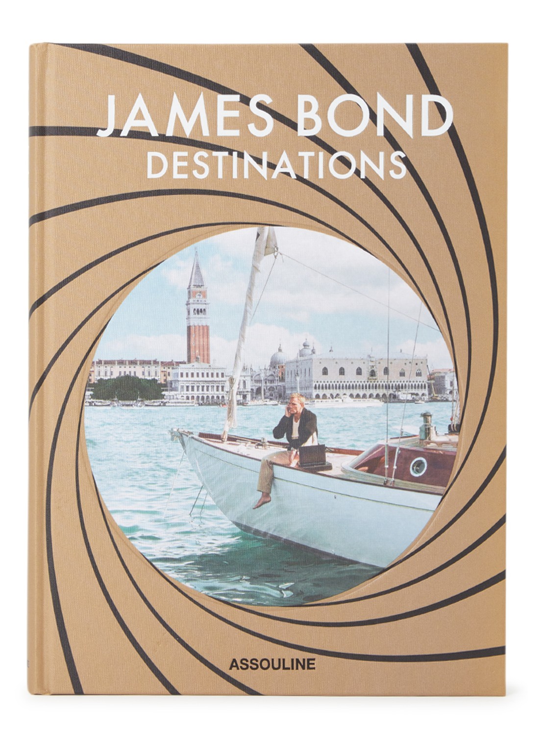 Assouline James Bond Destinations - voorkant beige