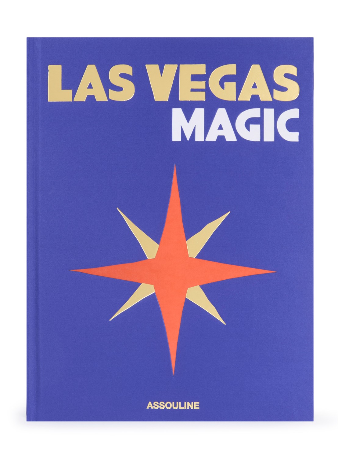 Assouline Las Vegas Magic - voorkant kobaltblauw