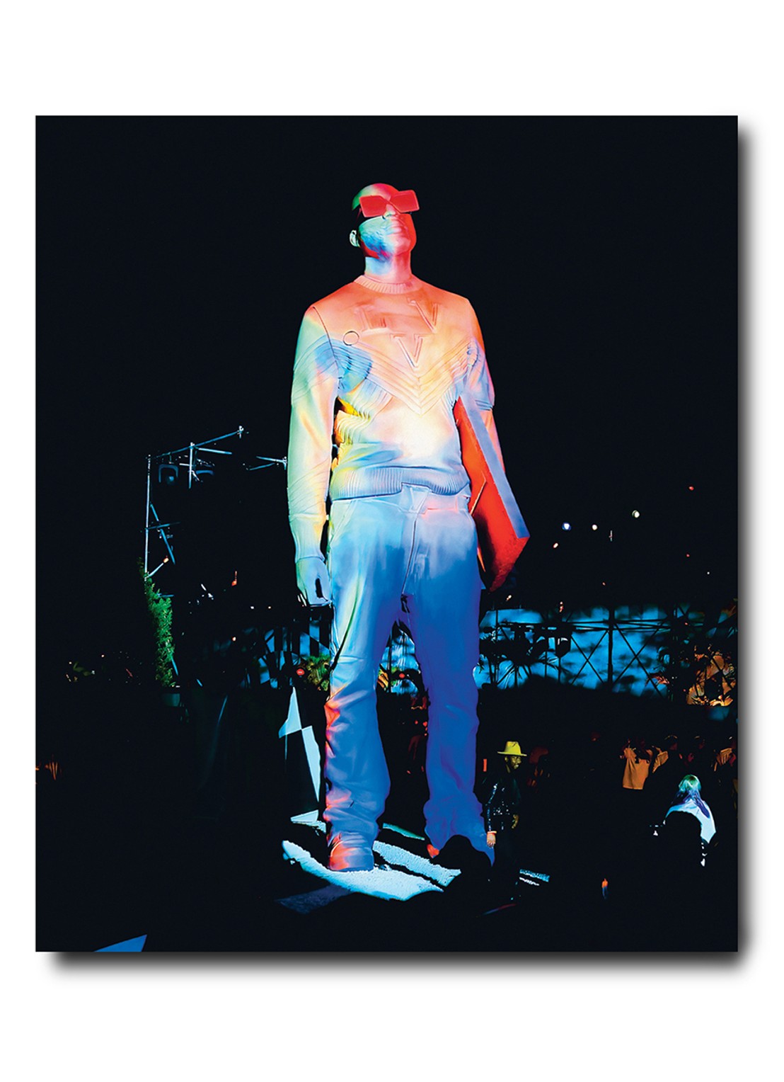 Assouline Louis Vuitton: Virgil Abloh (Ultimate Edition) - achterkant 6 blauw