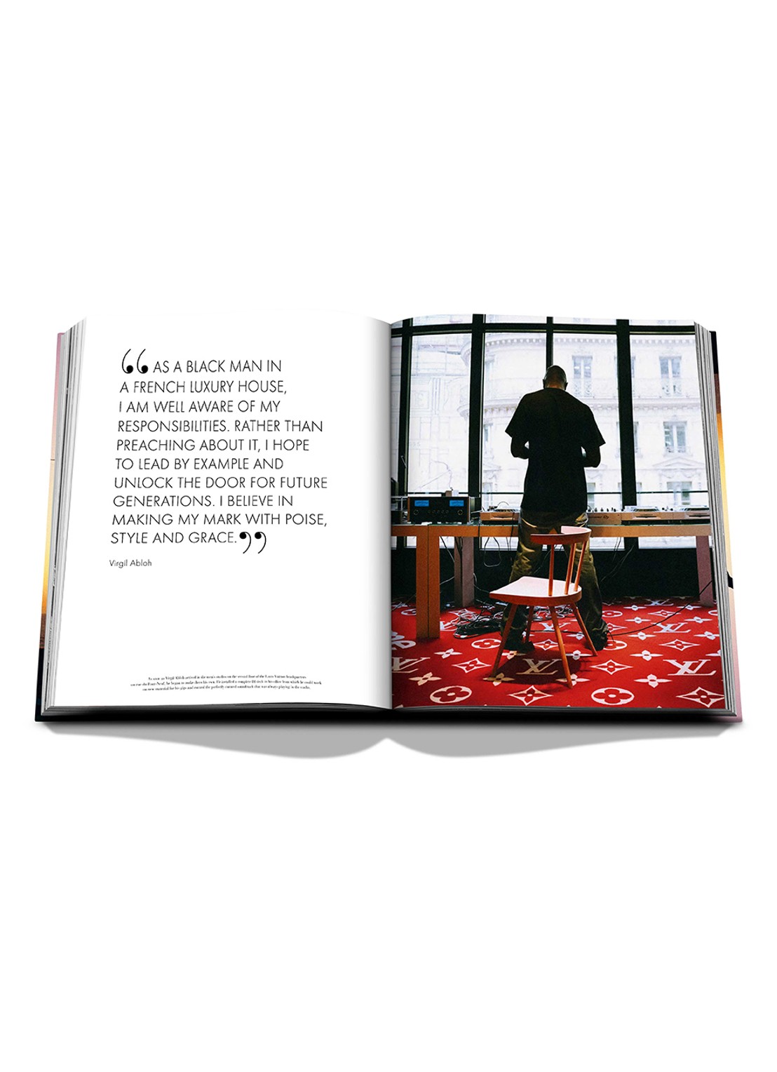 Assouline Louis Vuitton: Virgil Abloh (Ultimate Edition) - detail blauw