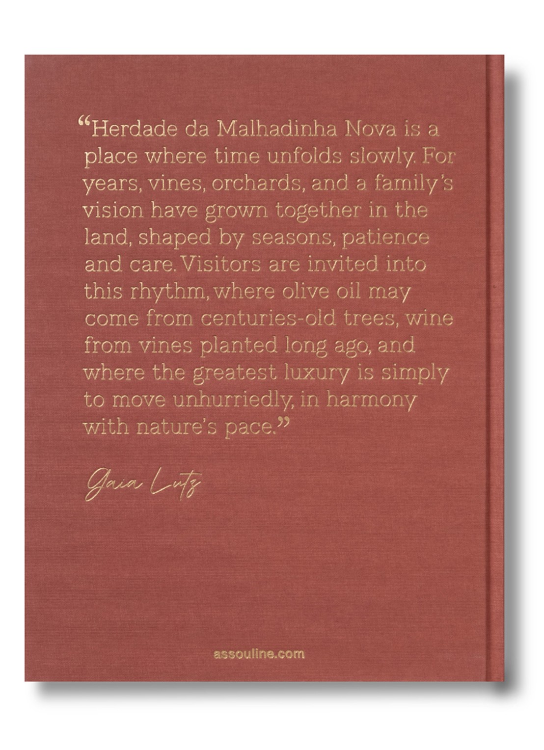 Assouline Malhadinha: The Soul of Alentejo - achterkant 3 multicolor