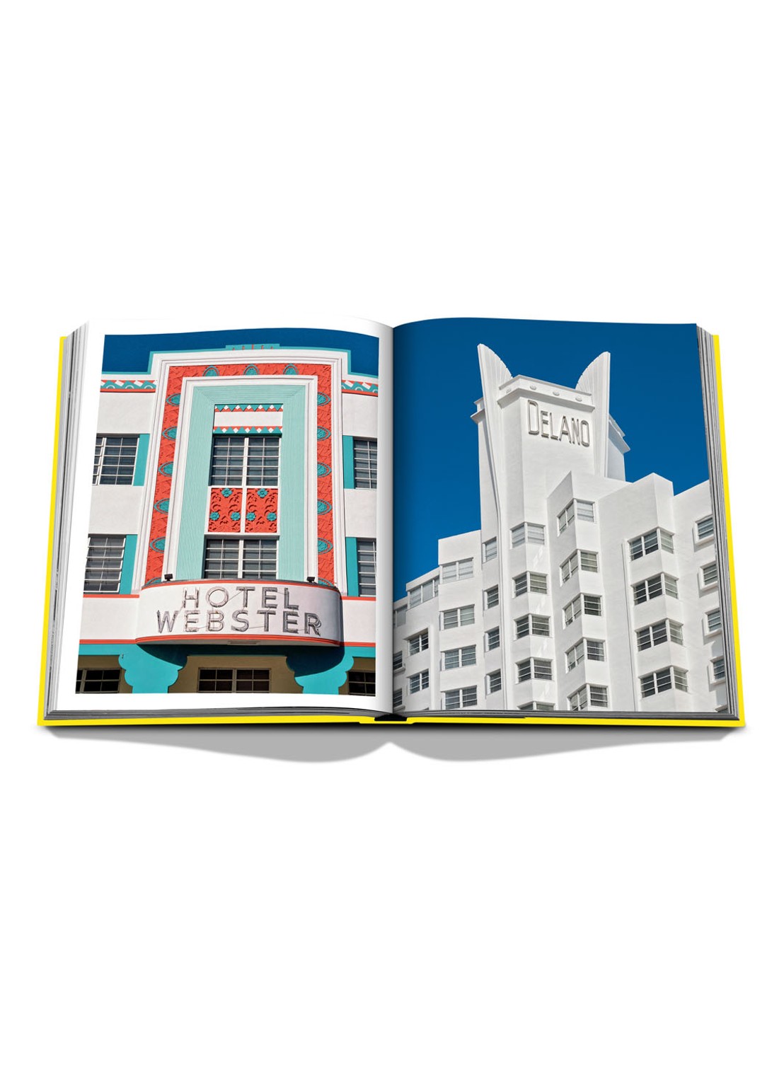 Assouline Miami Beach - detail 5 geel