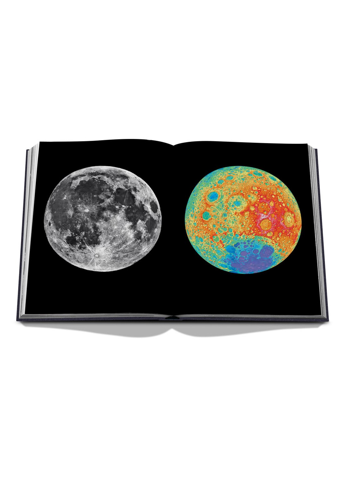 Assouline Moon Paradise - detail 7 donkerblauw