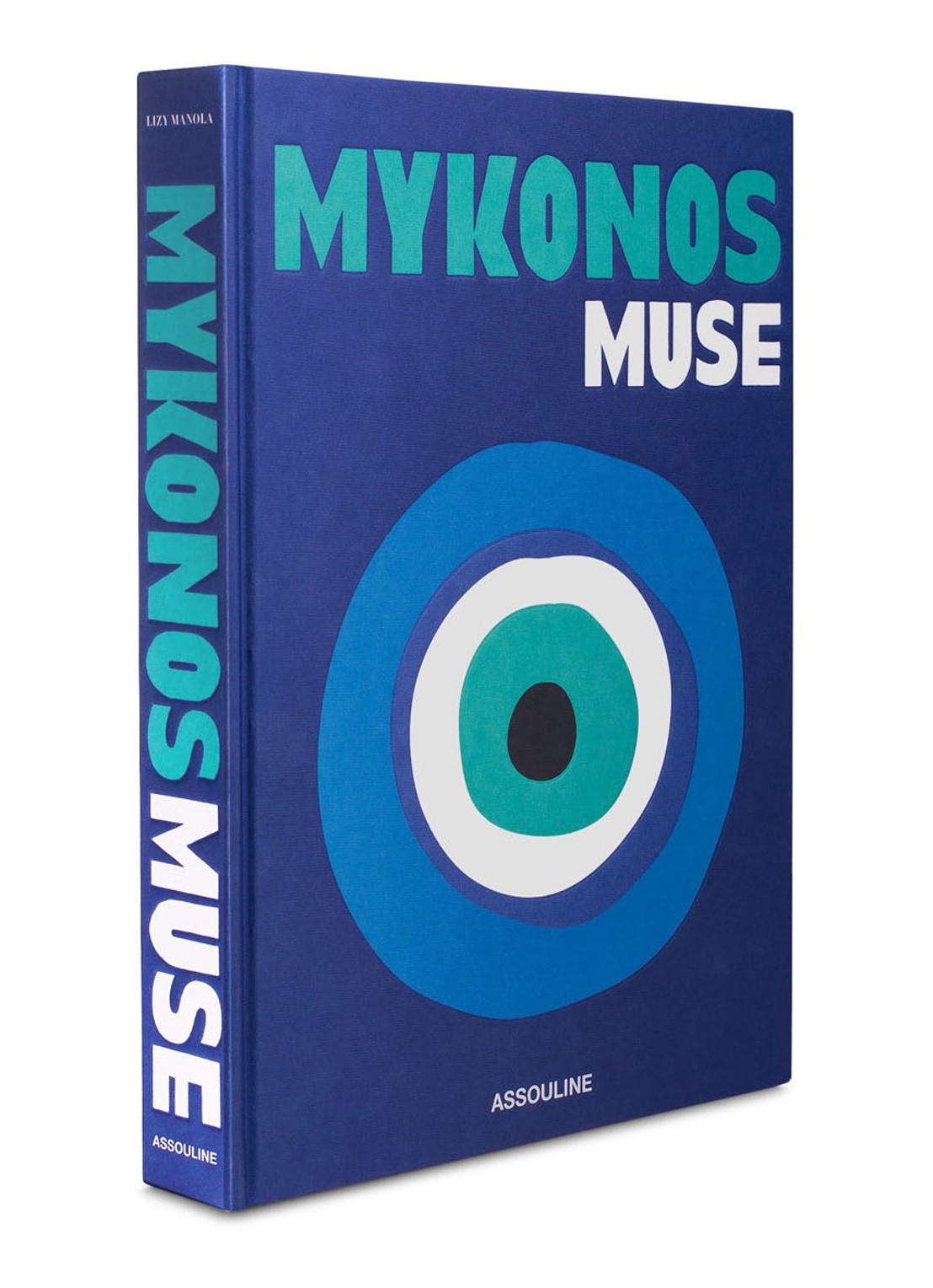 Assouline Mykonos Muse - detail 4 petrolgroen