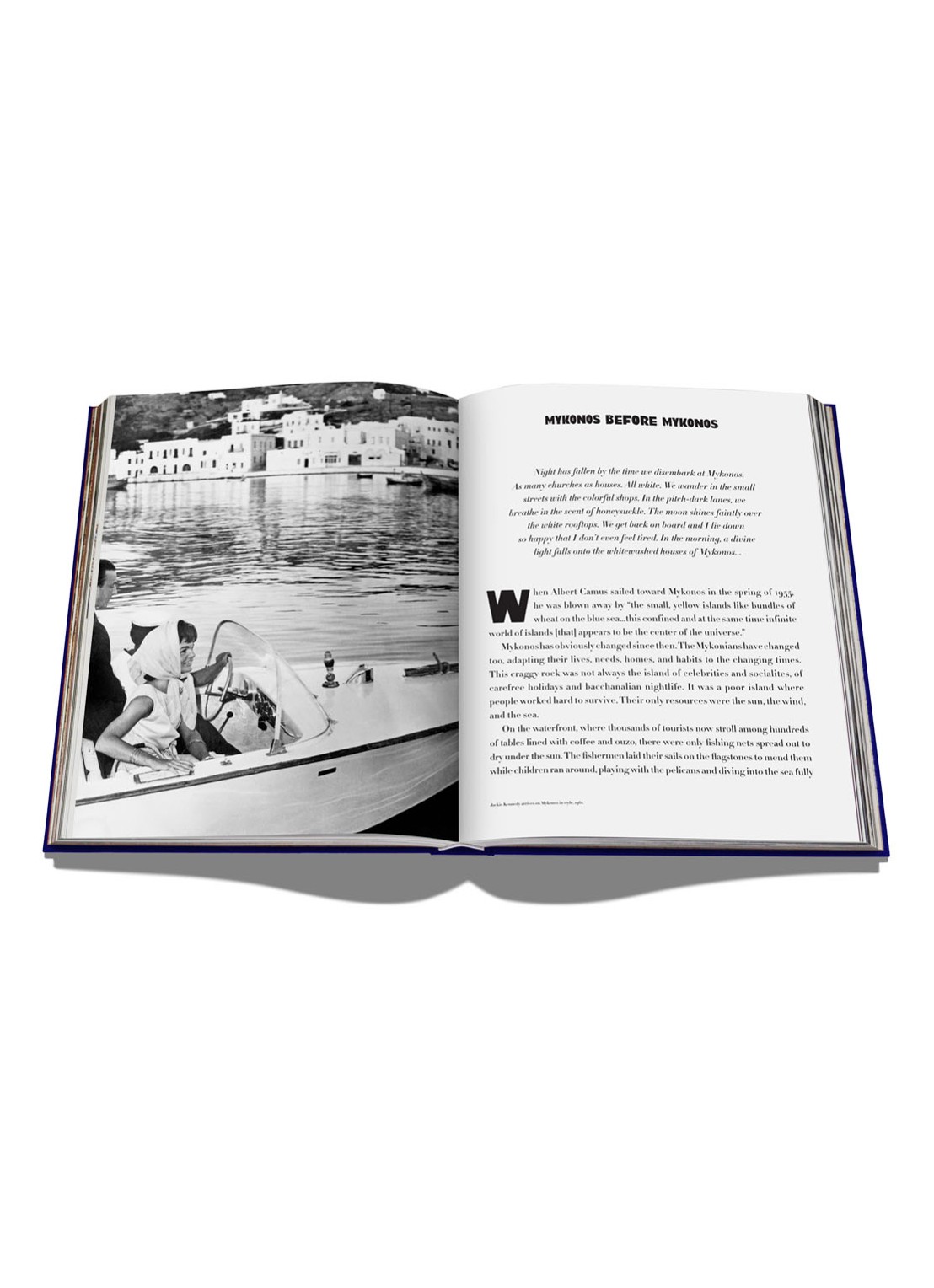 Assouline Mykonos Muse - detail 5 petrolgroen