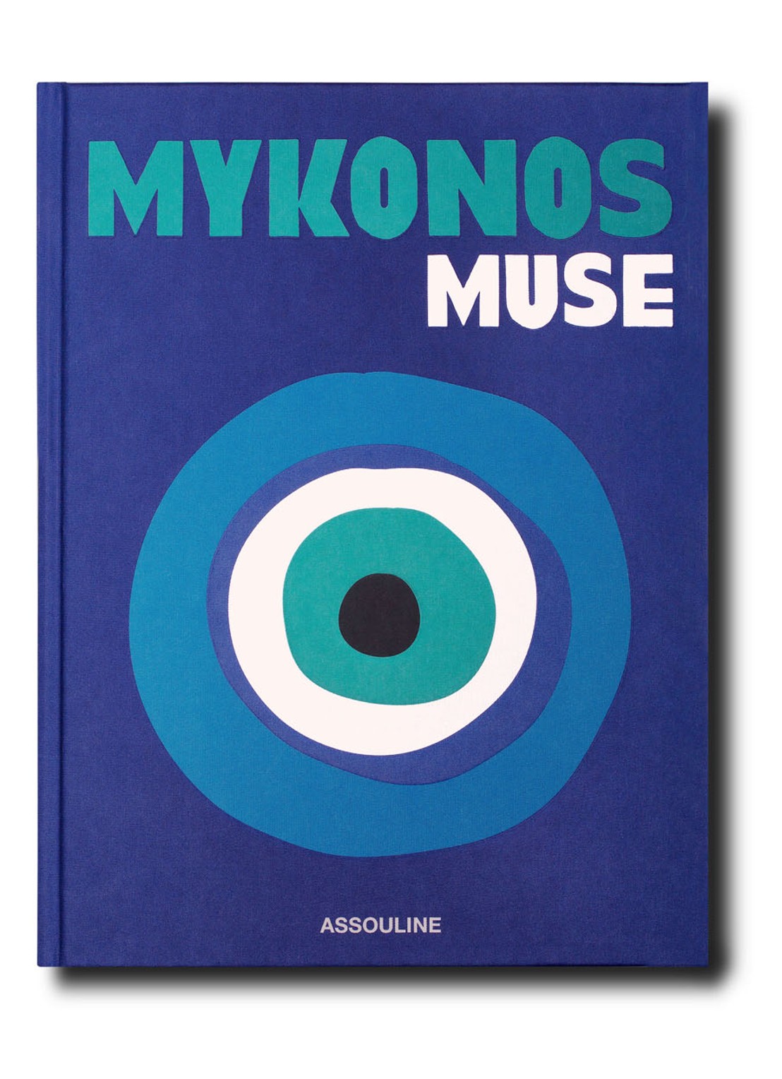 Assouline Mykonos Muse - voorkant petrolgroen