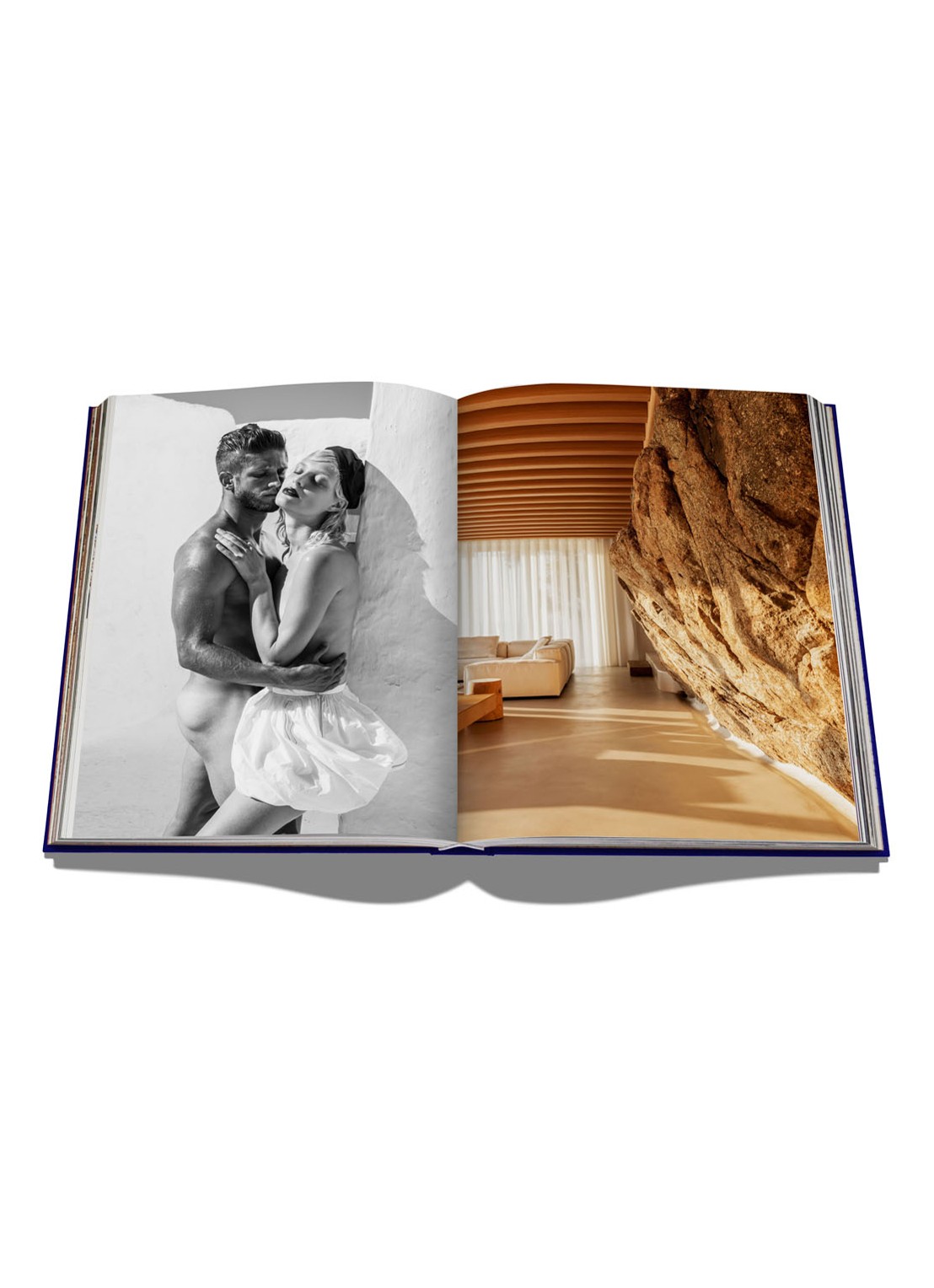 Assouline Mykonos Muse - voorkant 2 petrolgroen
