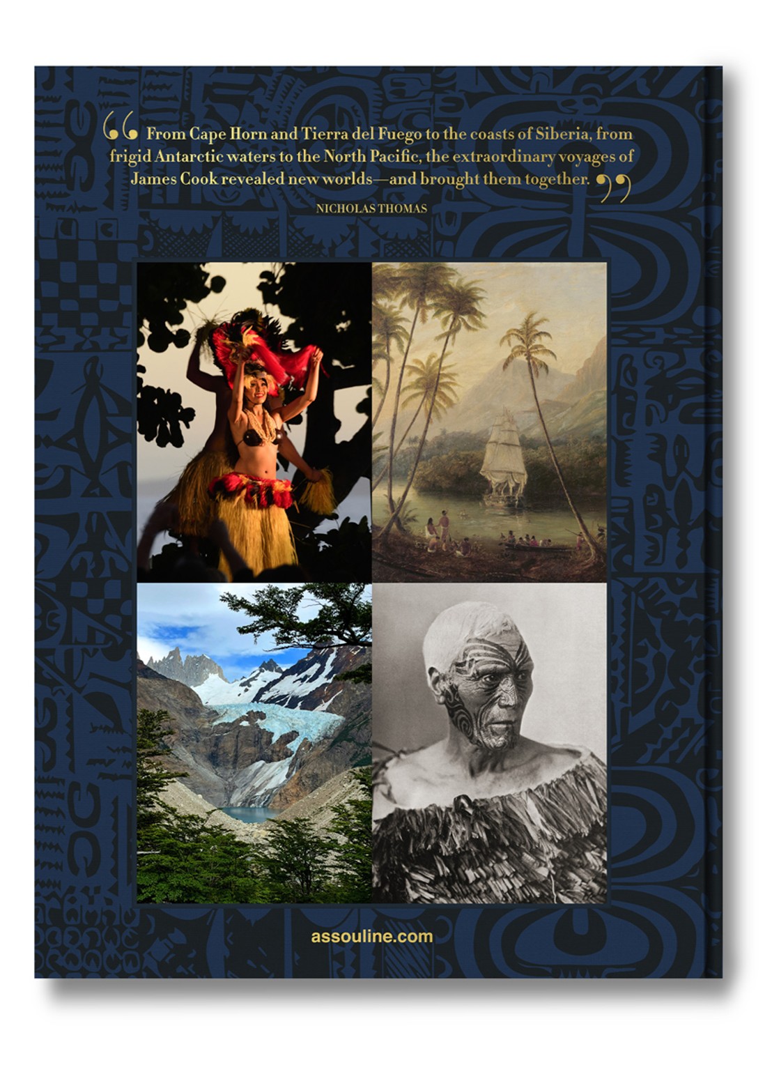 Assouline Pacific Islands: James Cook Voyages - achterkant 3 multicolor