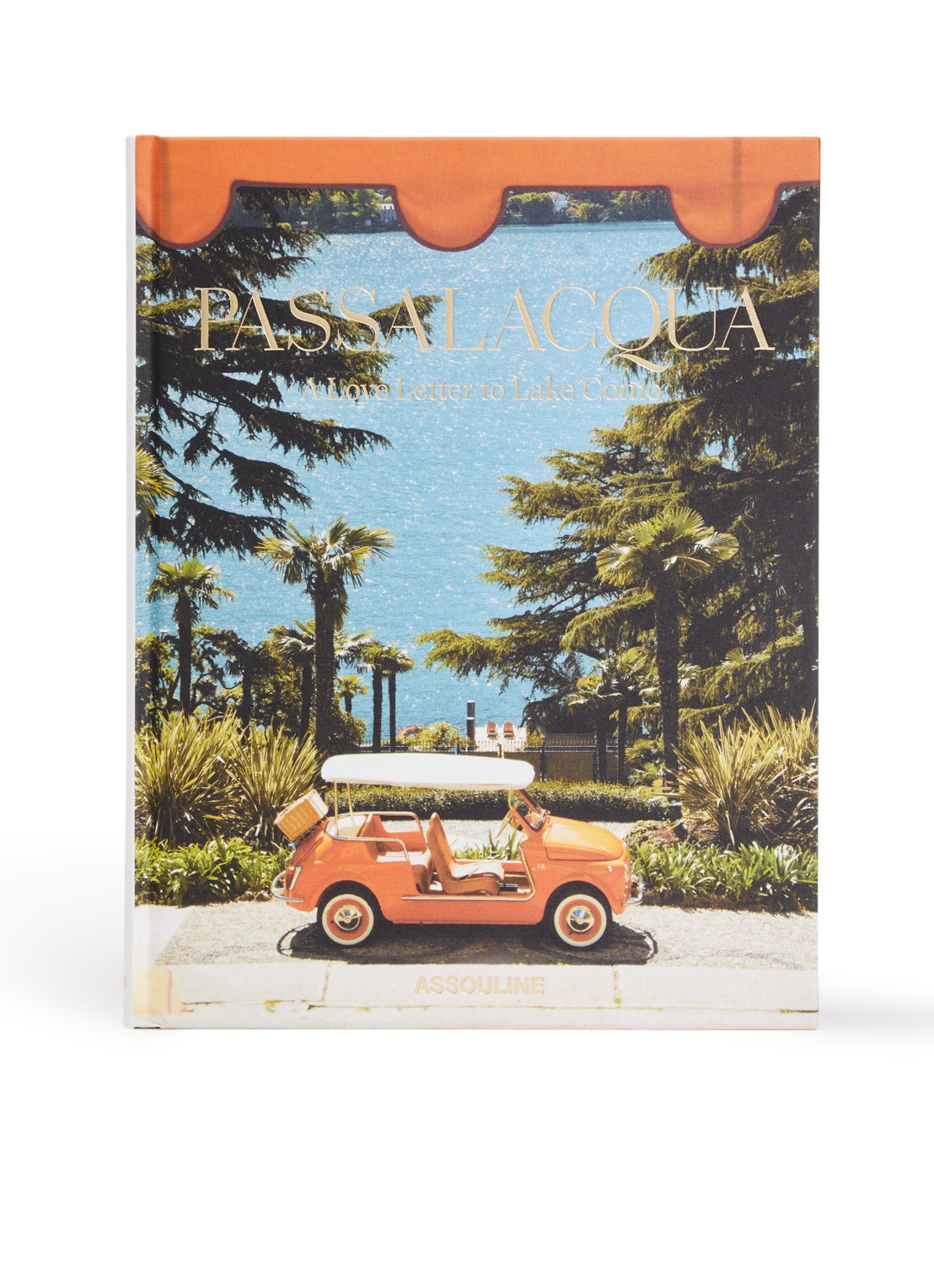 Assouline Passalacque A Love Letter To Lake Como - voorkant orange