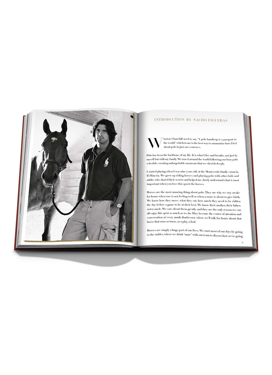 Assouline Polo Heritage - voorkant 7 bordeauxrood