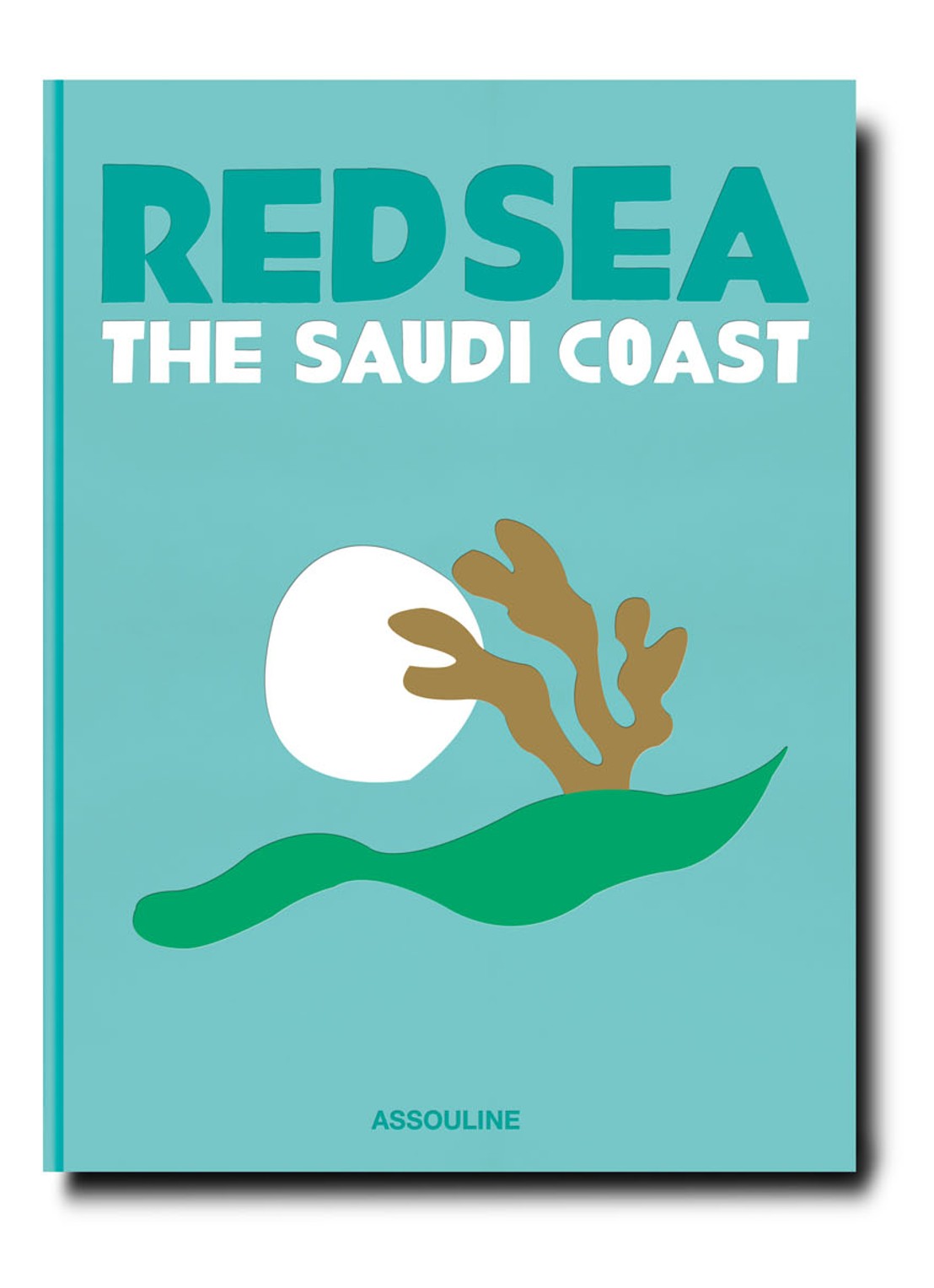 Assouline Red Sea: The Saudi Coast - voorkant turquoise