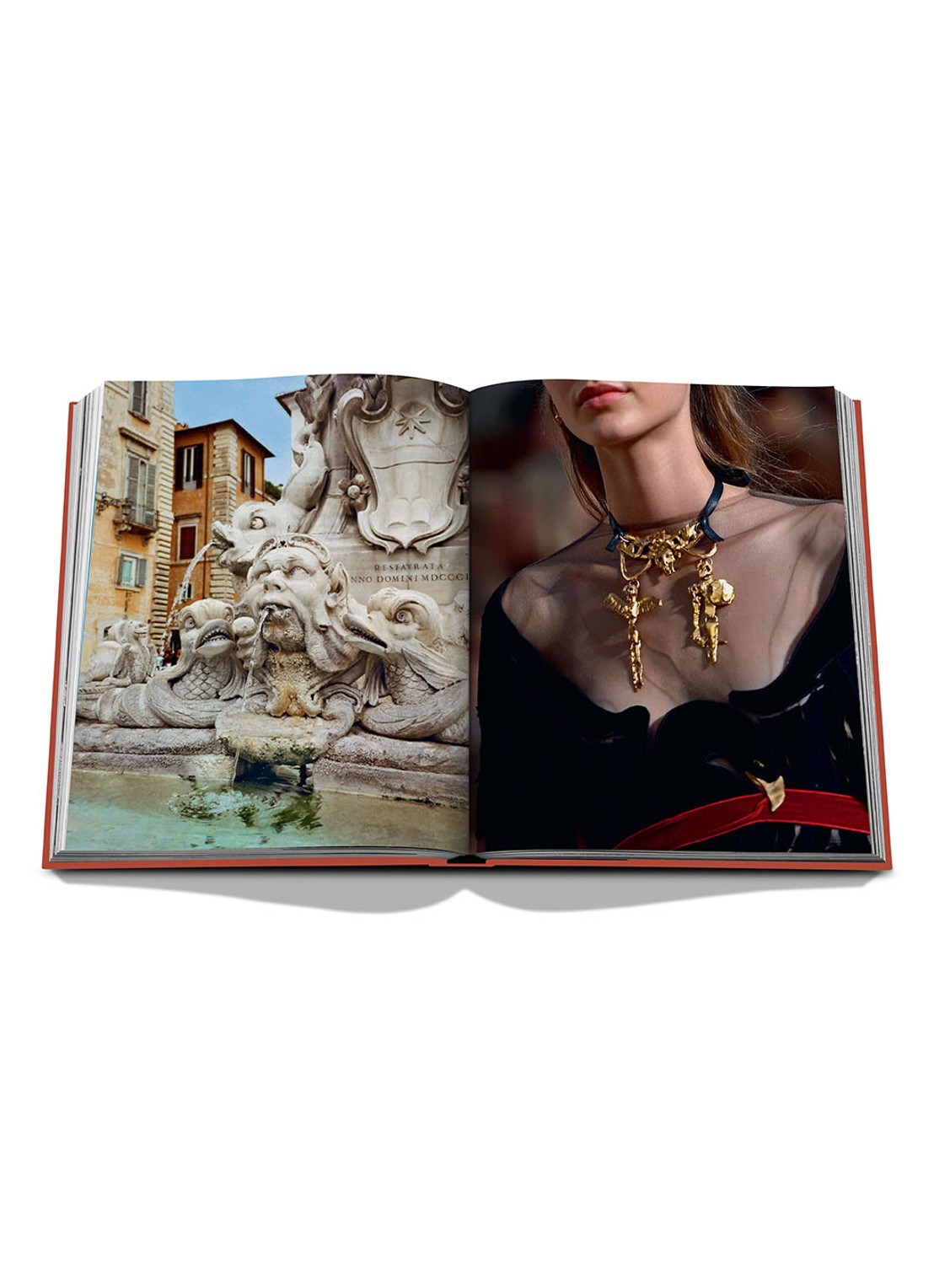 Assouline Roma Eterna - detail 2 roodbruin