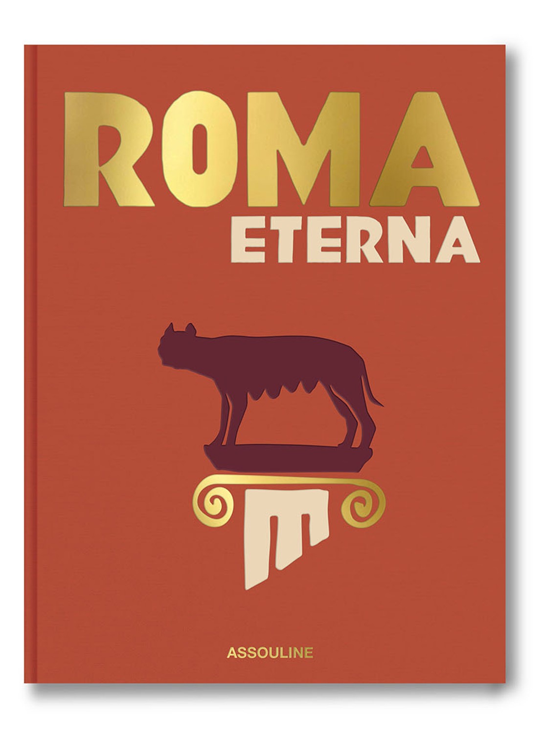 Assouline Roma Eterna - voorkant 3 roodbruin