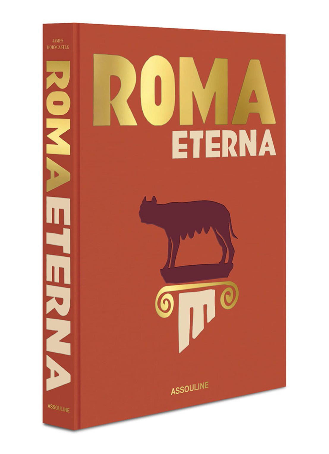 Assouline Roma Eterna - voorkant 4 roodbruin