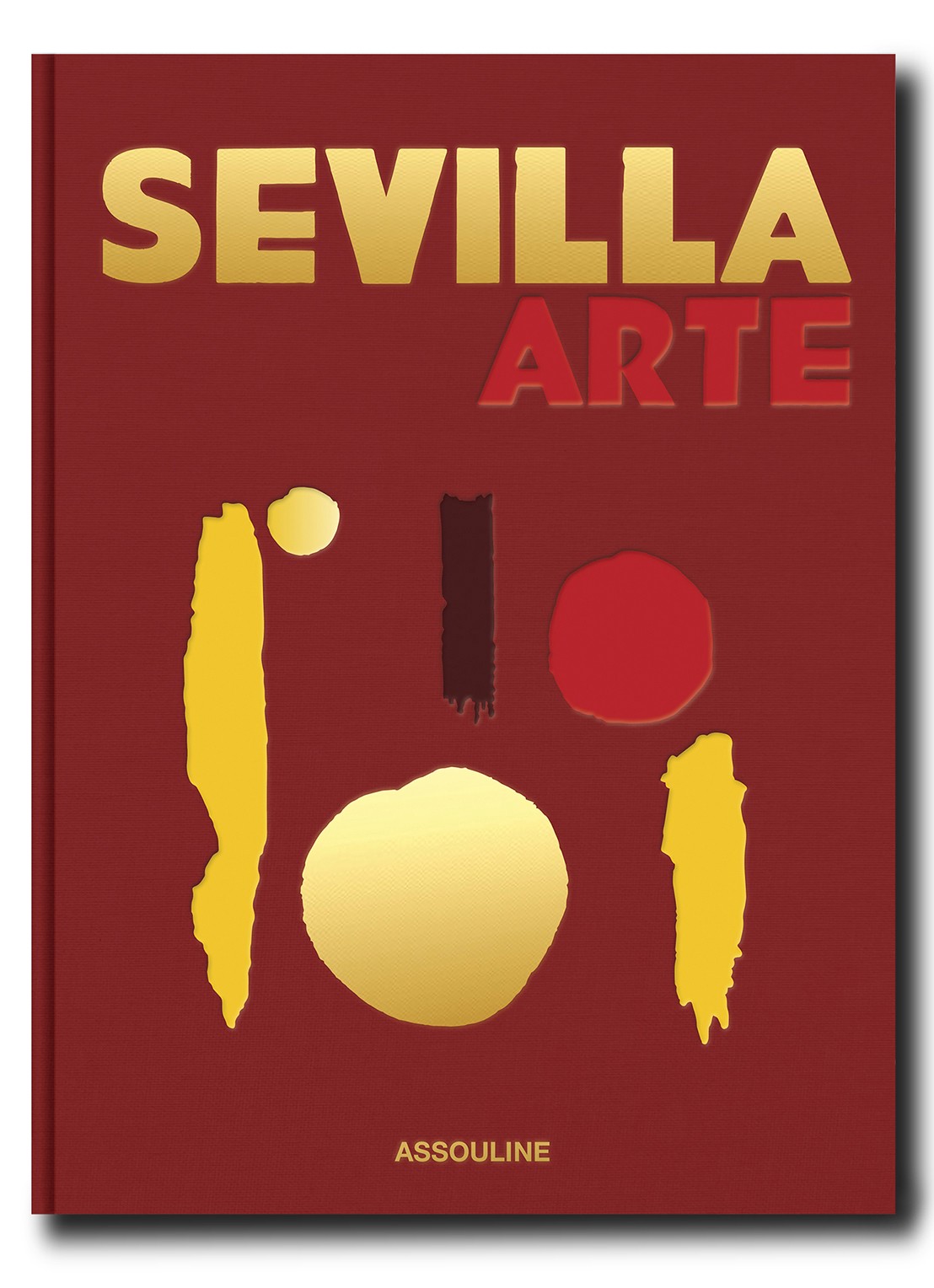 Assouline Sevilla Arte - voorkant donkerrood